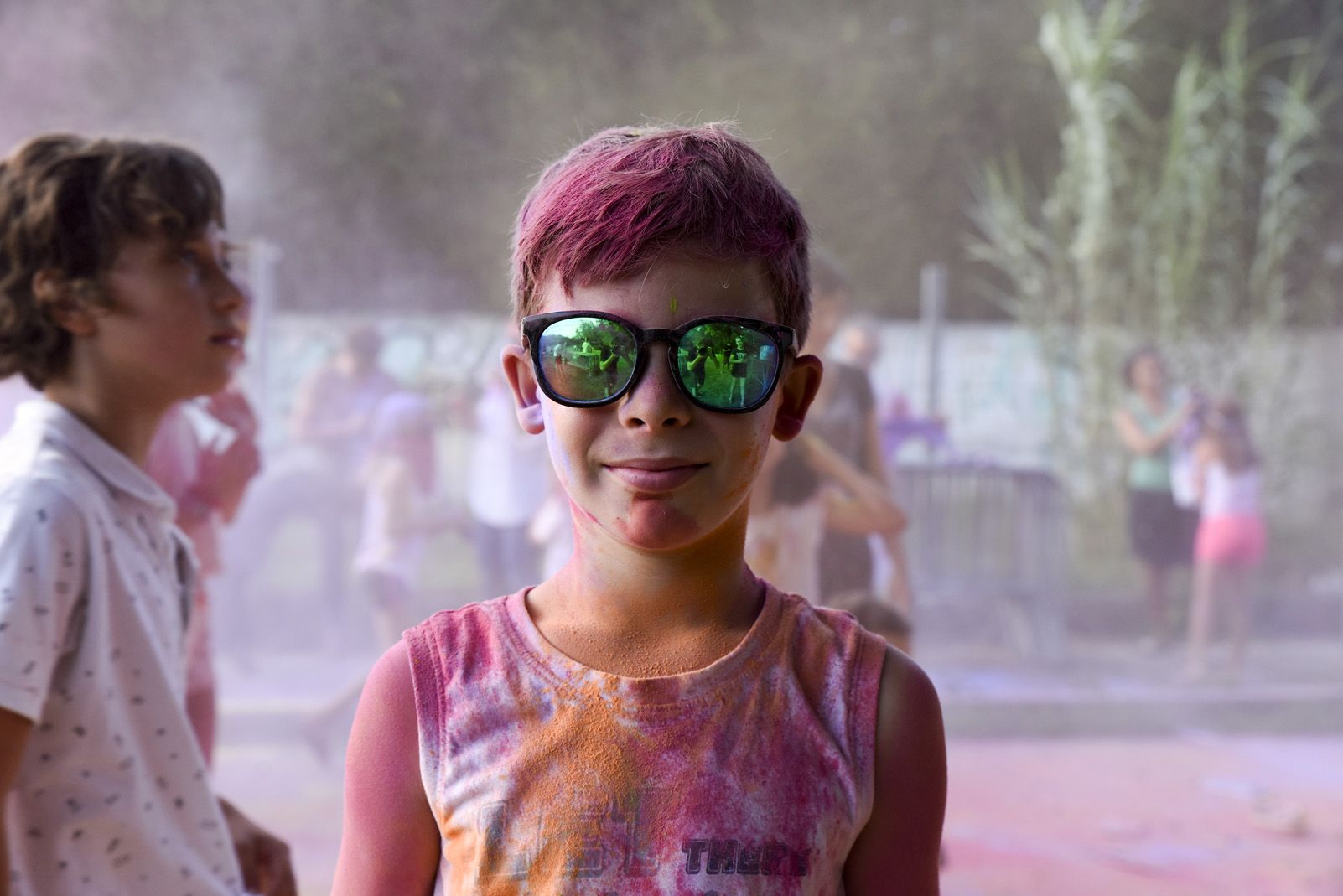 Holi Fest de Festa Major de Mas Gener. Foto: Bernat Millet.