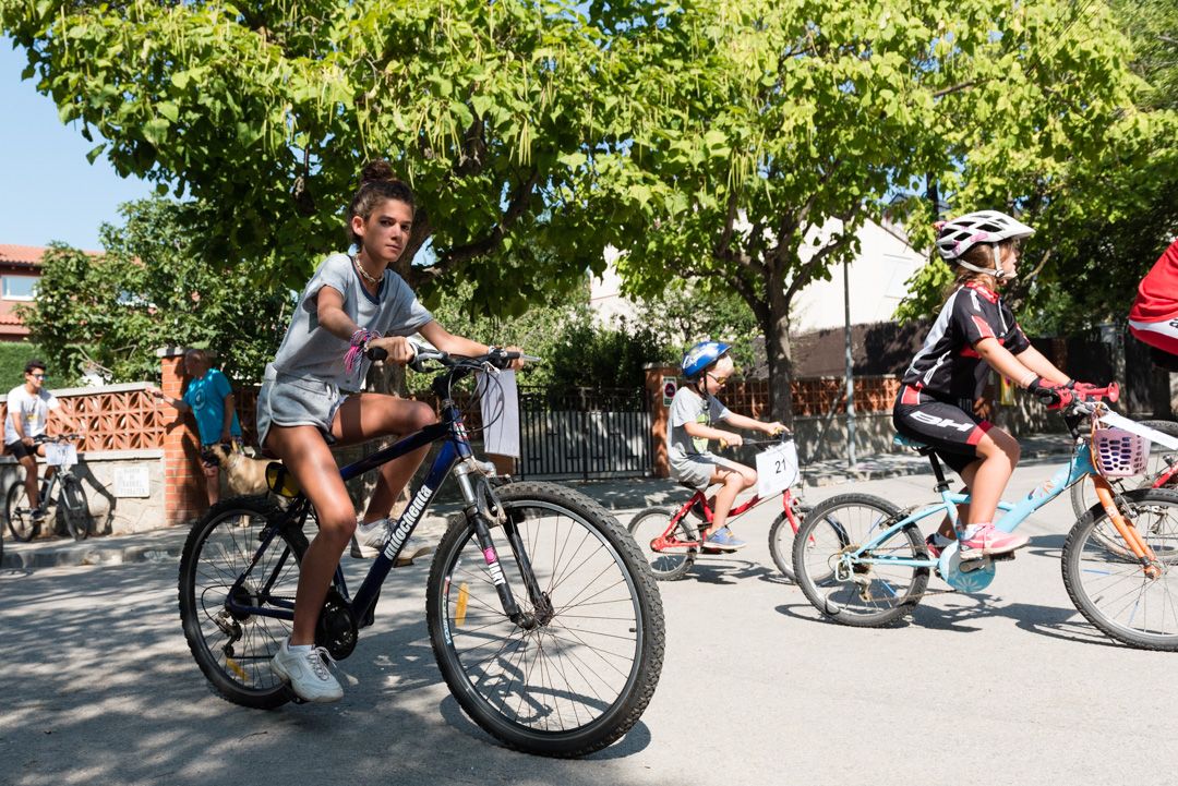 Festa Major de Mas Gener. Bicicletada popular. Foto: Miguel López Mallach