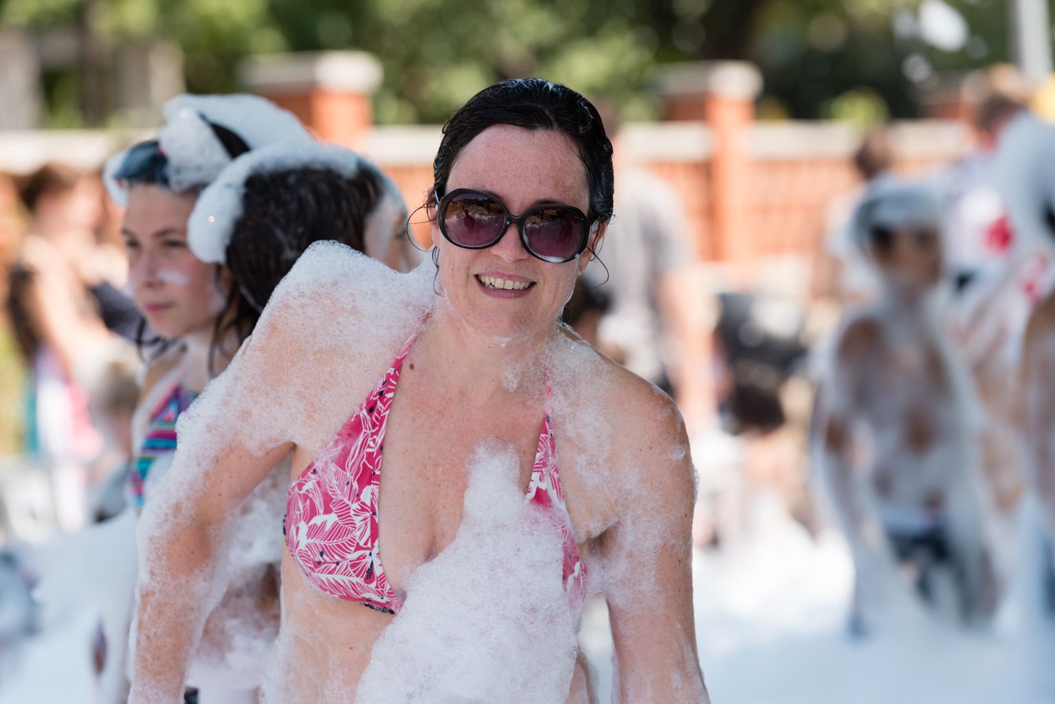 Festa Major de Mas Gener. Gran festa de l'escuma. Foto: Miguel López Mallach