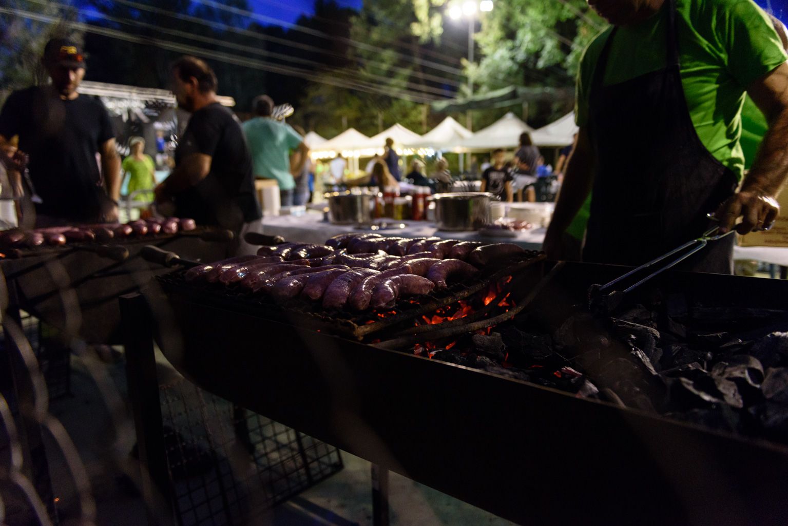 Festa Major de Mas Gener. Botifarrada polular. Foto: Miguel López Mallach