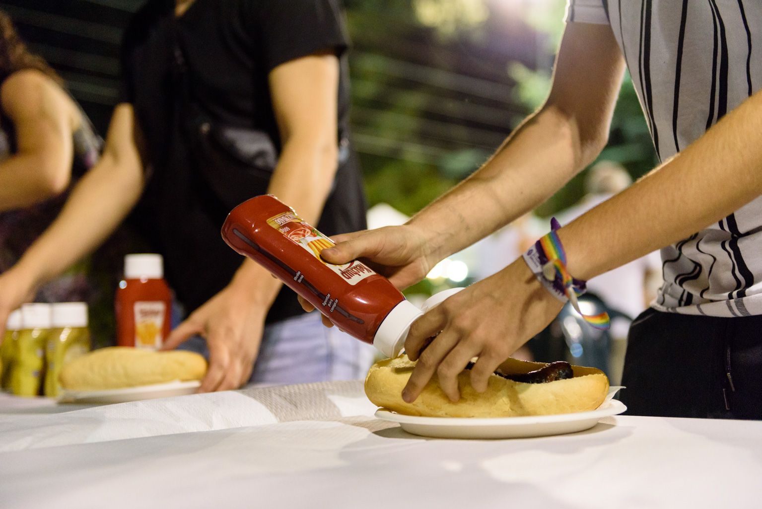 Festa Major de Mas Gener. Botifarrada polular. Foto: Miguel López Mallach