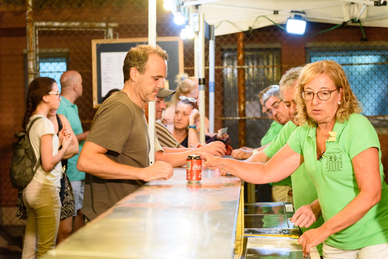 Festa Major de Mas Gener. Botifarrada polular. Foto: Miguel López Mallach