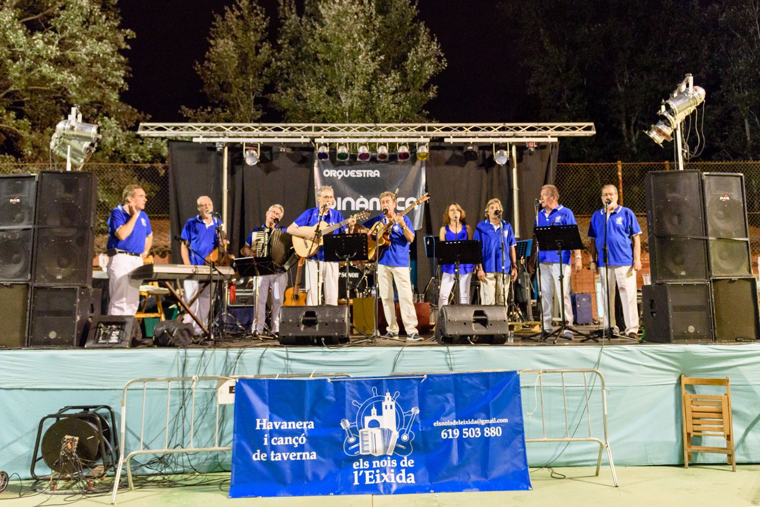 Festa Major de Mas Gener. Botifarrada polular. Foto: Miguel López Mallach