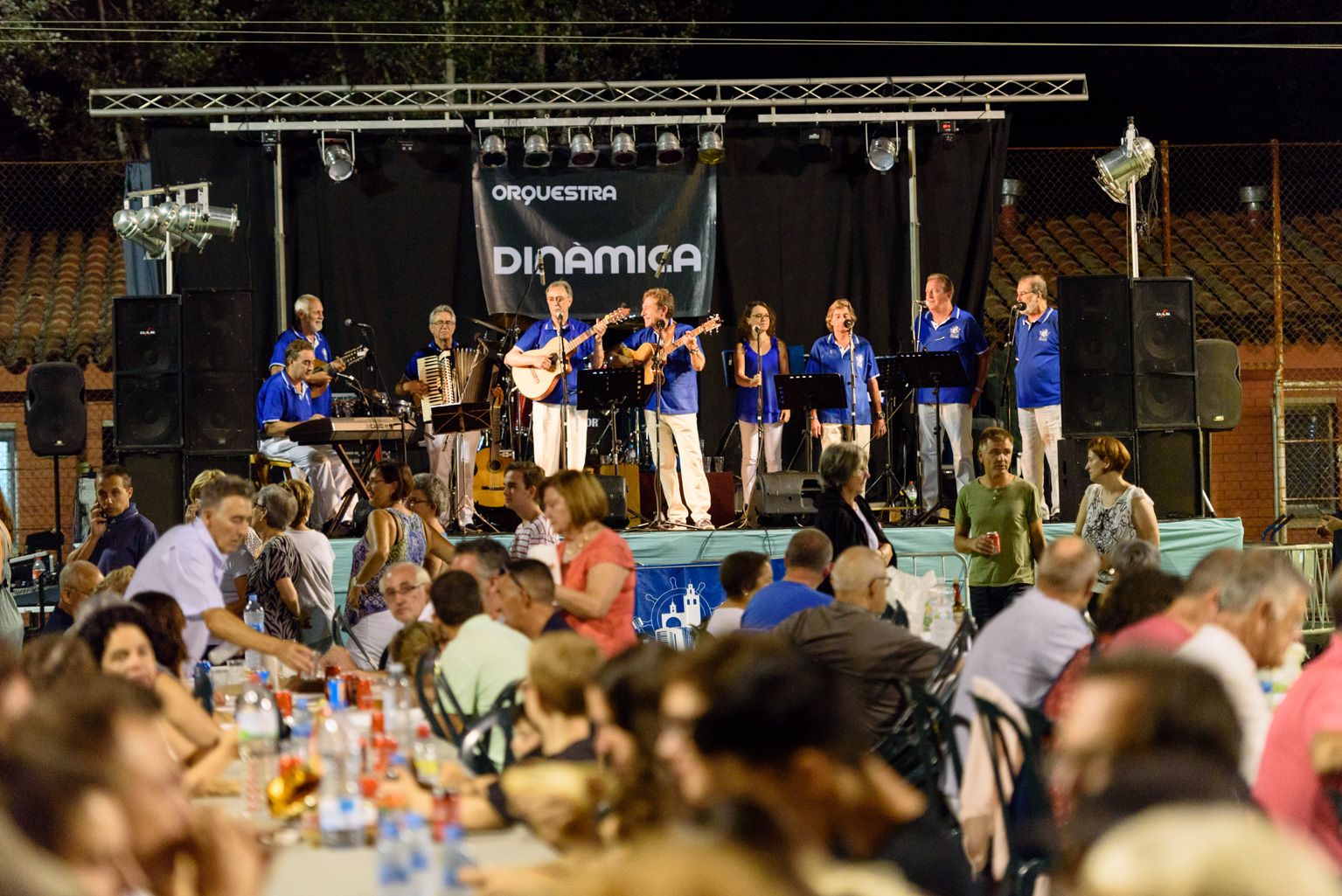 Festa Major de Mas Gener. Botifarrada polular. Foto: Miguel López Mallach