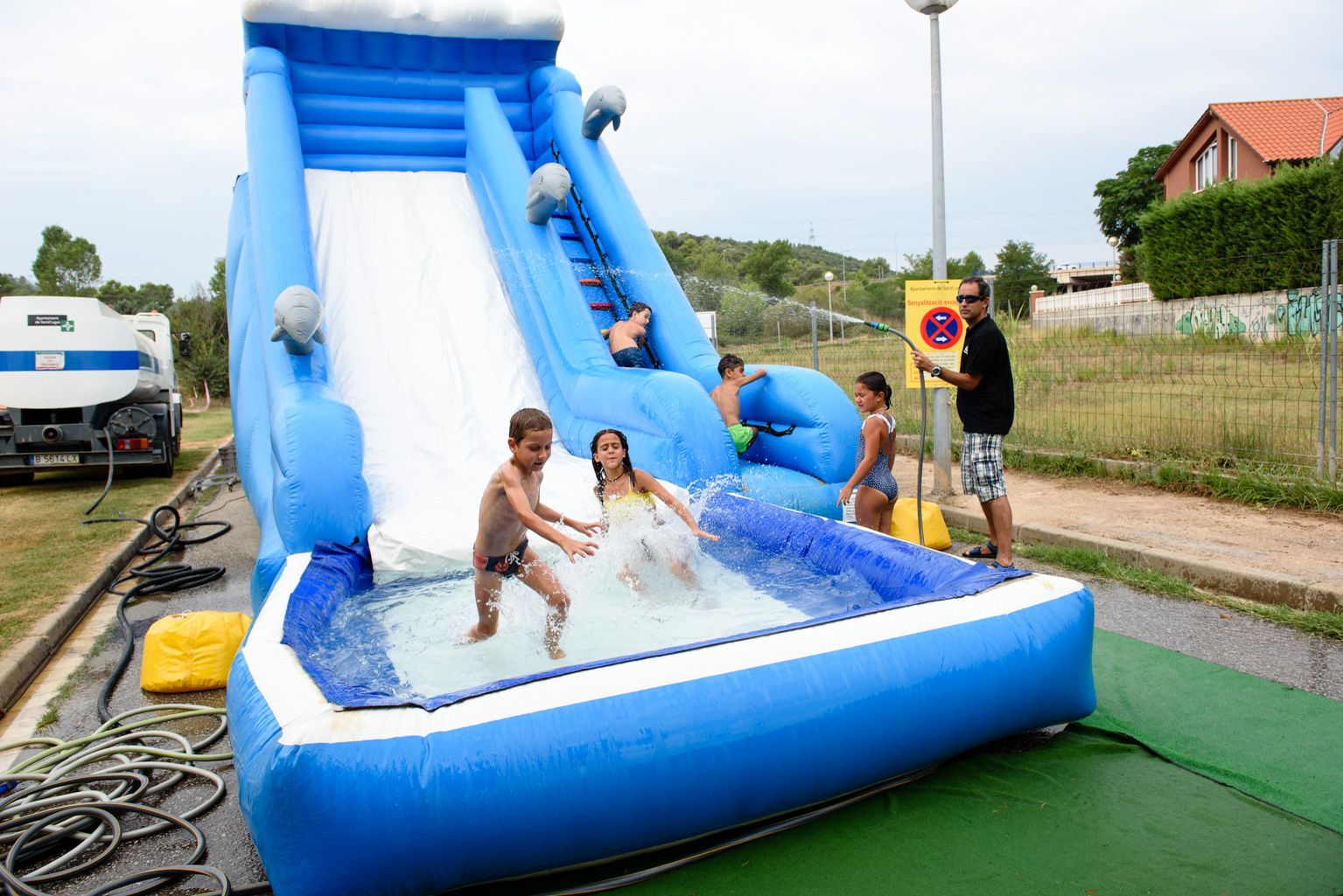 Festa Major de Mas Gener. Festa infantil. Foto: Miguel López Mallach