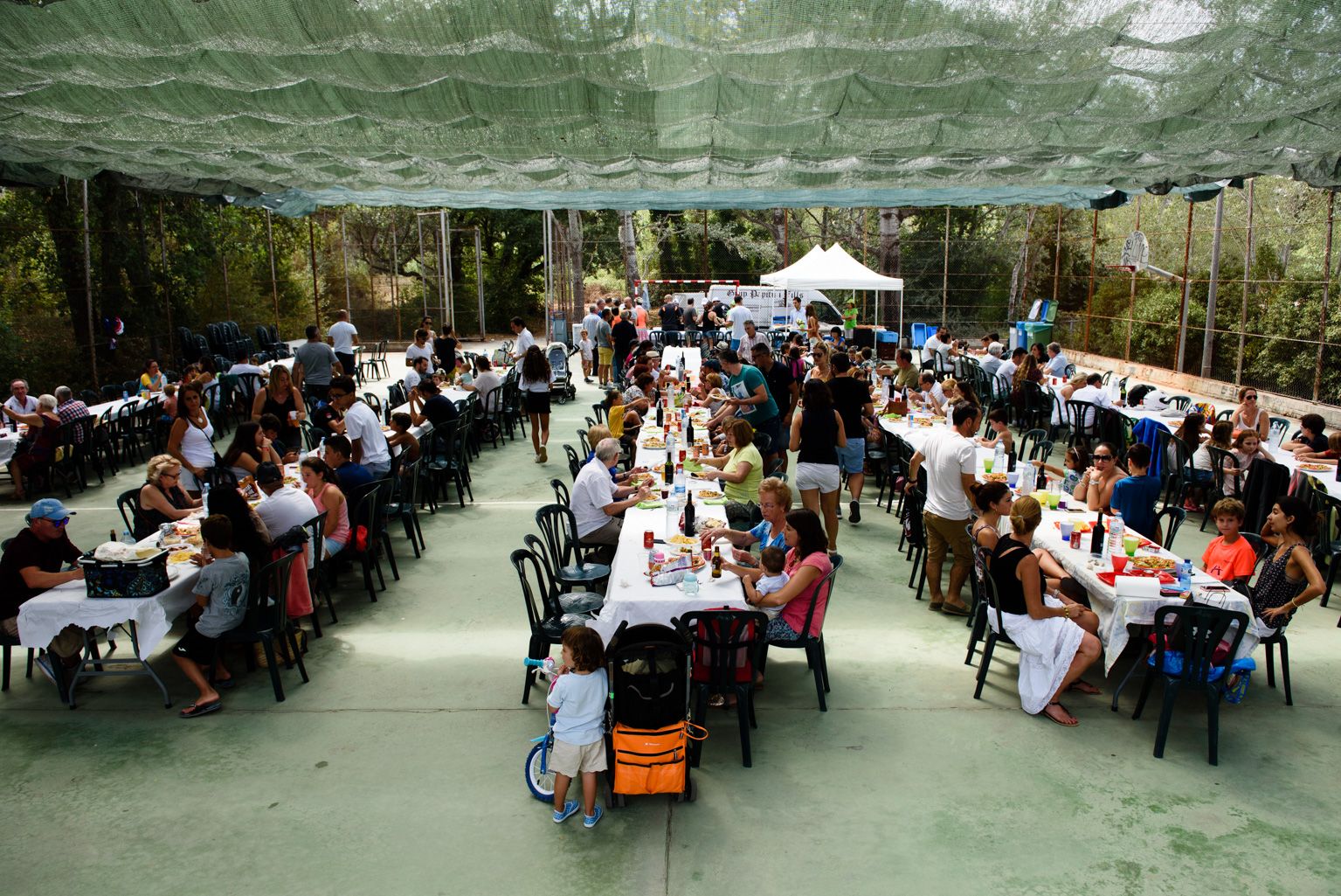 Festa Major de Mas Gener. Arrossada popular. Foto: Miguel López Mallach