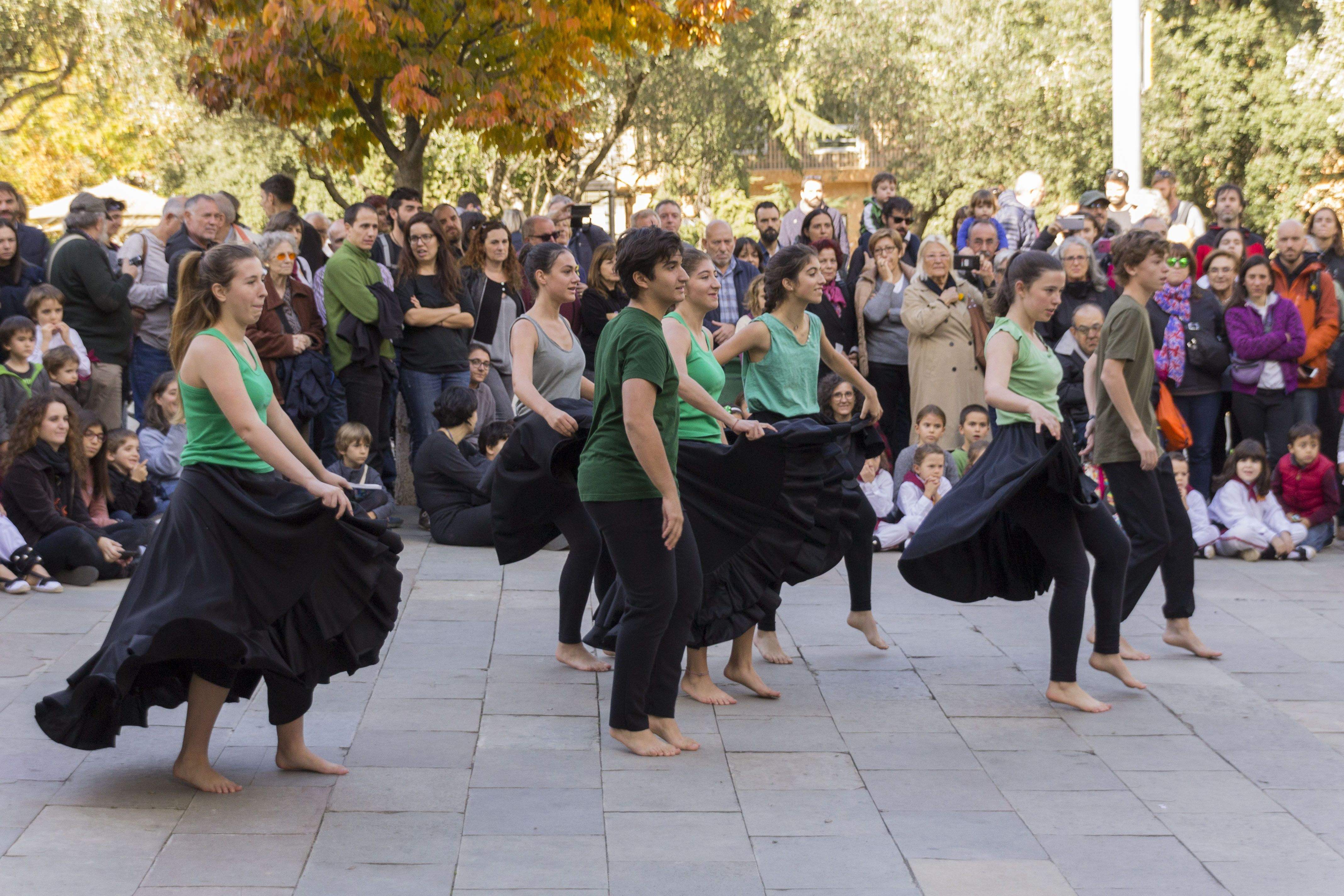 Una actuació d'una edició anterior de la Festa de Tardor. FOTO: Bernat Millet