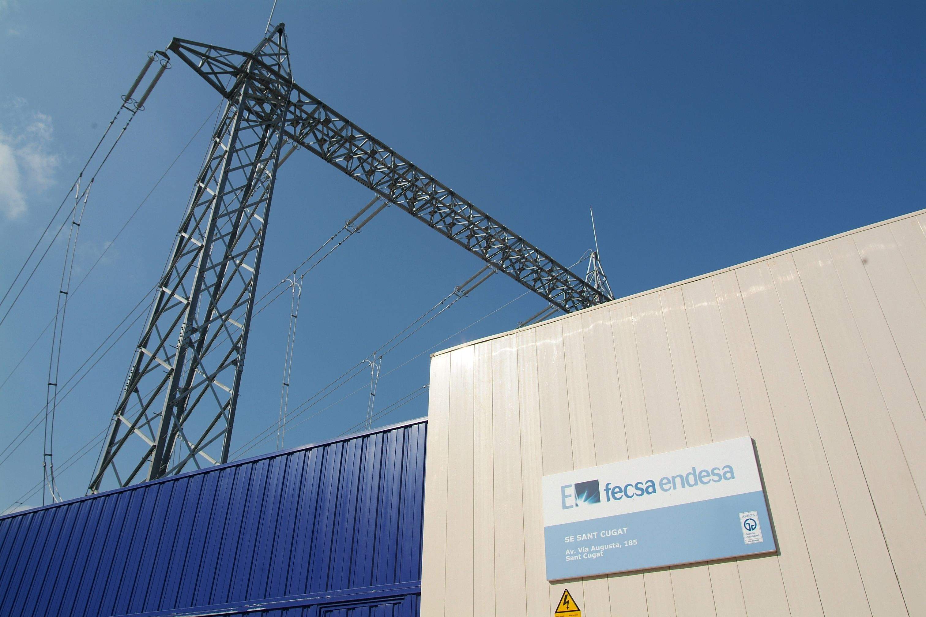 Una planta d'Endesa a Sant Cugat. FOTO: Arxiu