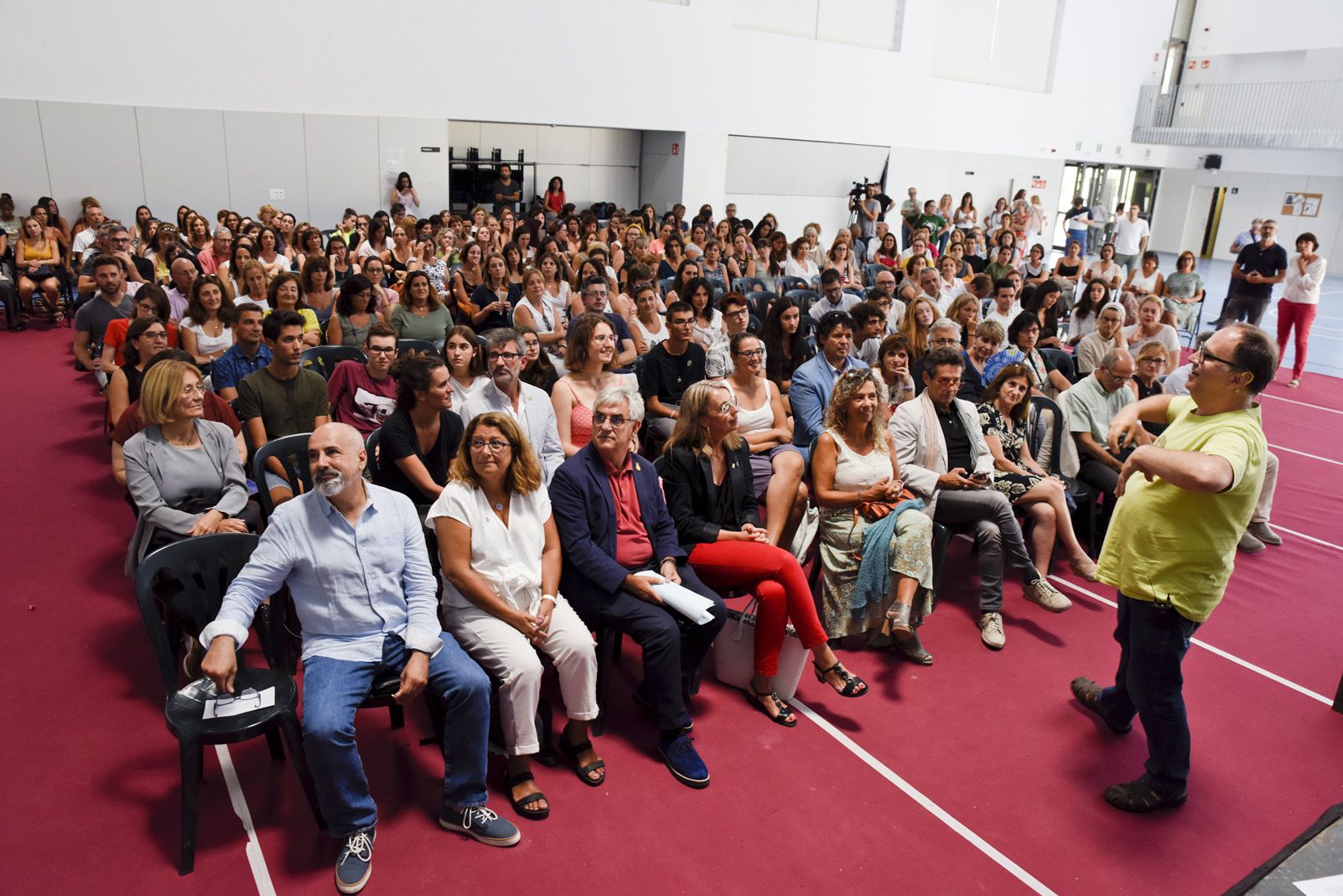Inauguració del curs escolar 2019-2020 a Sant Cugat FOTO: Bernat Millet