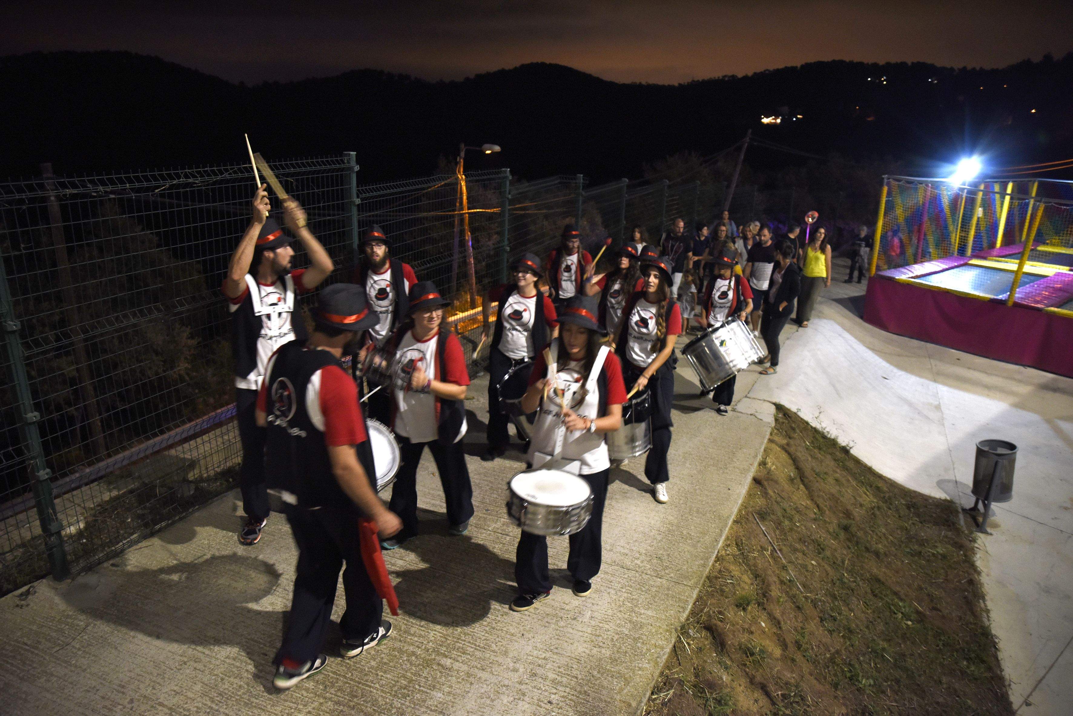 Cercavila de la Festa Major de les Planes de l'any 2018. FOTO: Bernat Millet