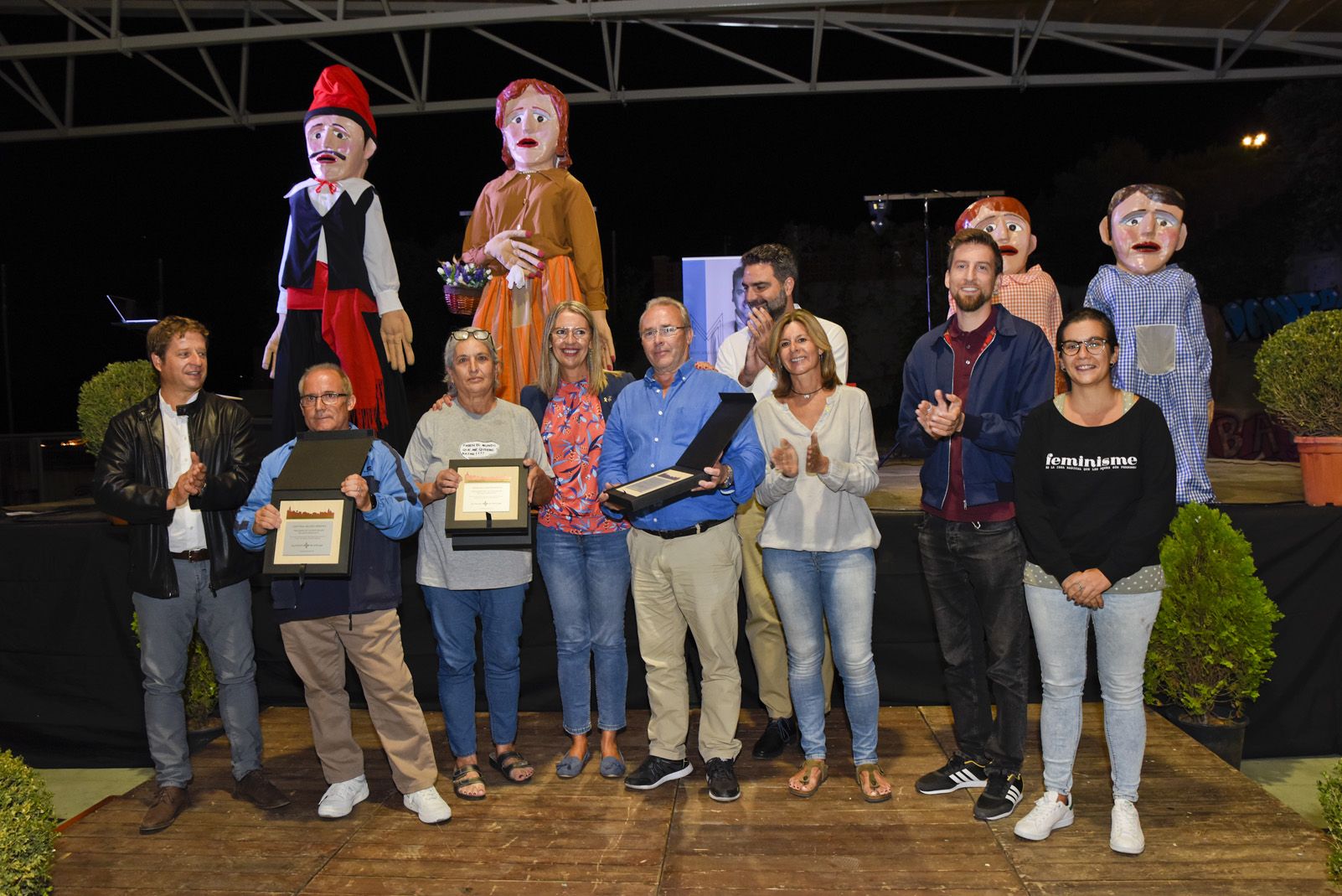 Inici de la Festa Major de Les Planes. Foto: Bernat Millet.