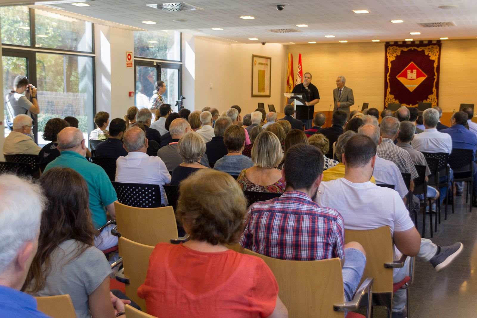 Acte central del Centenari de l'Associació de veïns i propietaris de Valldoreix. FOTO: Paula Galván
