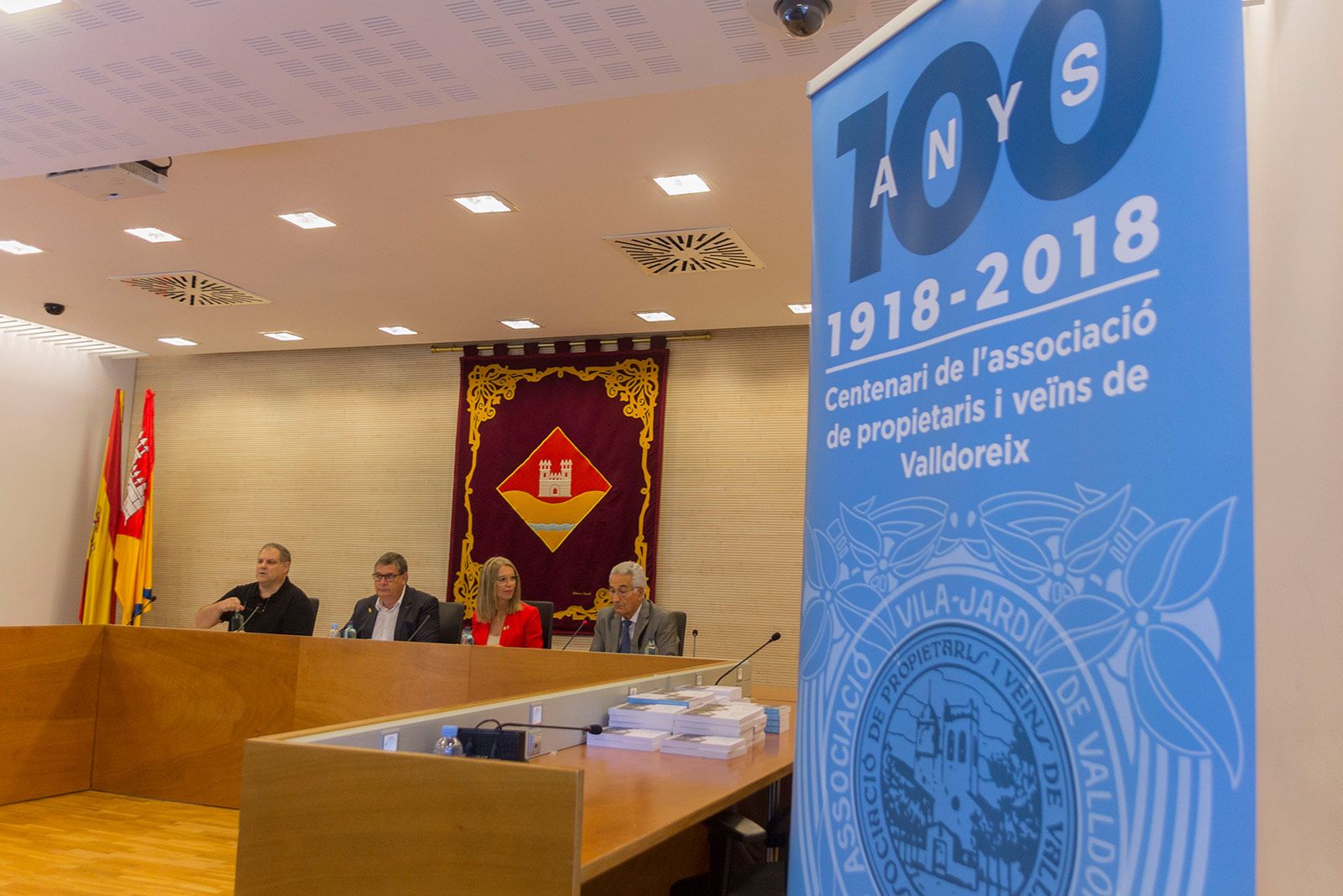 Acte central del Centenari de l'Associació de veïns i propietaris de Valldoreix. FOTO: Paula Galván