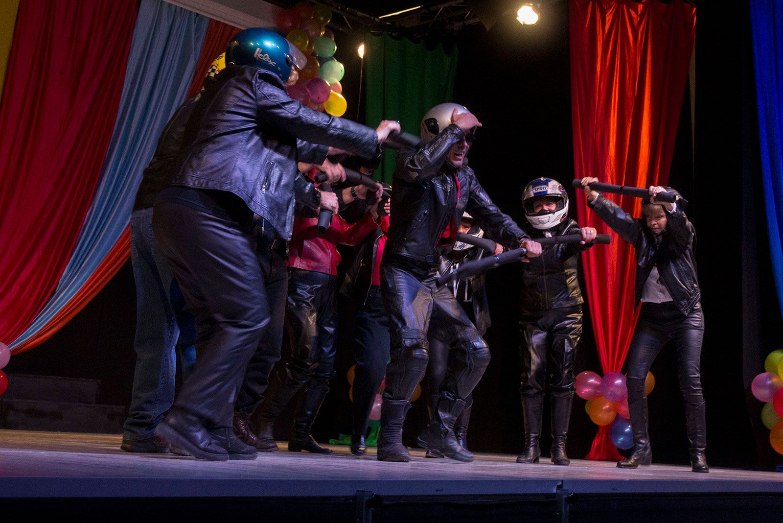 Show de Festa Major dels Marxosos a la nau de cultura de Valldoreix. FOTO: Paula Galván