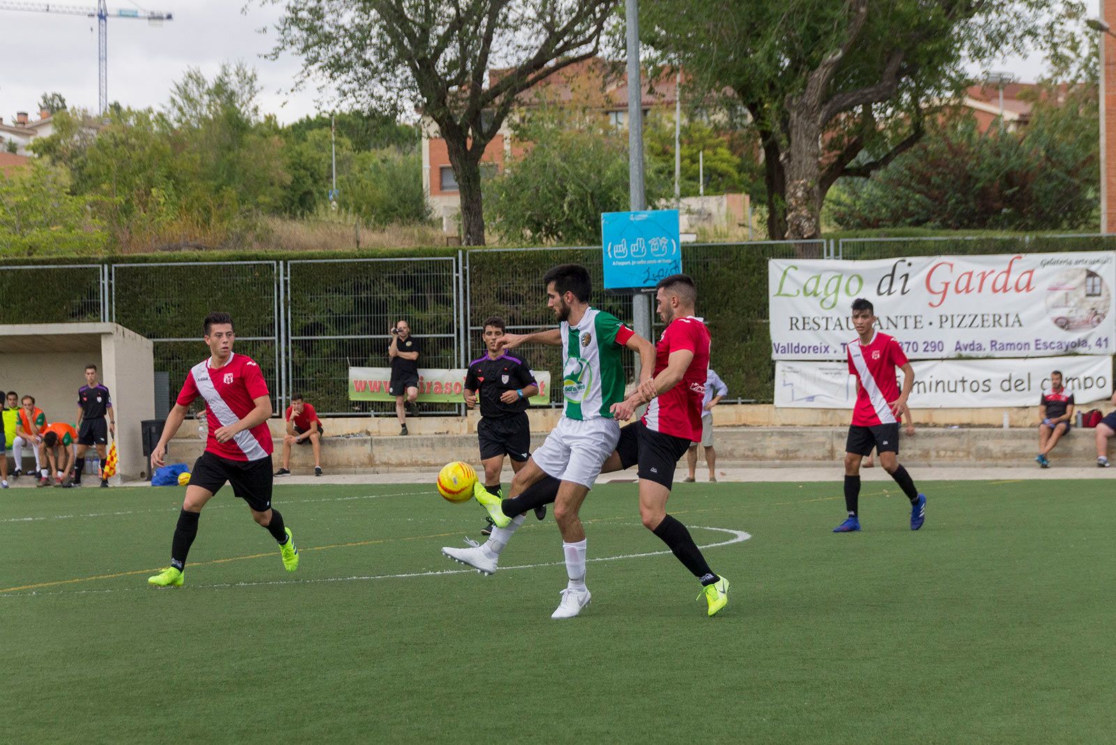 Partit de lliga Valldoreix FC-CD Almeda. FOTO: Paula Galván