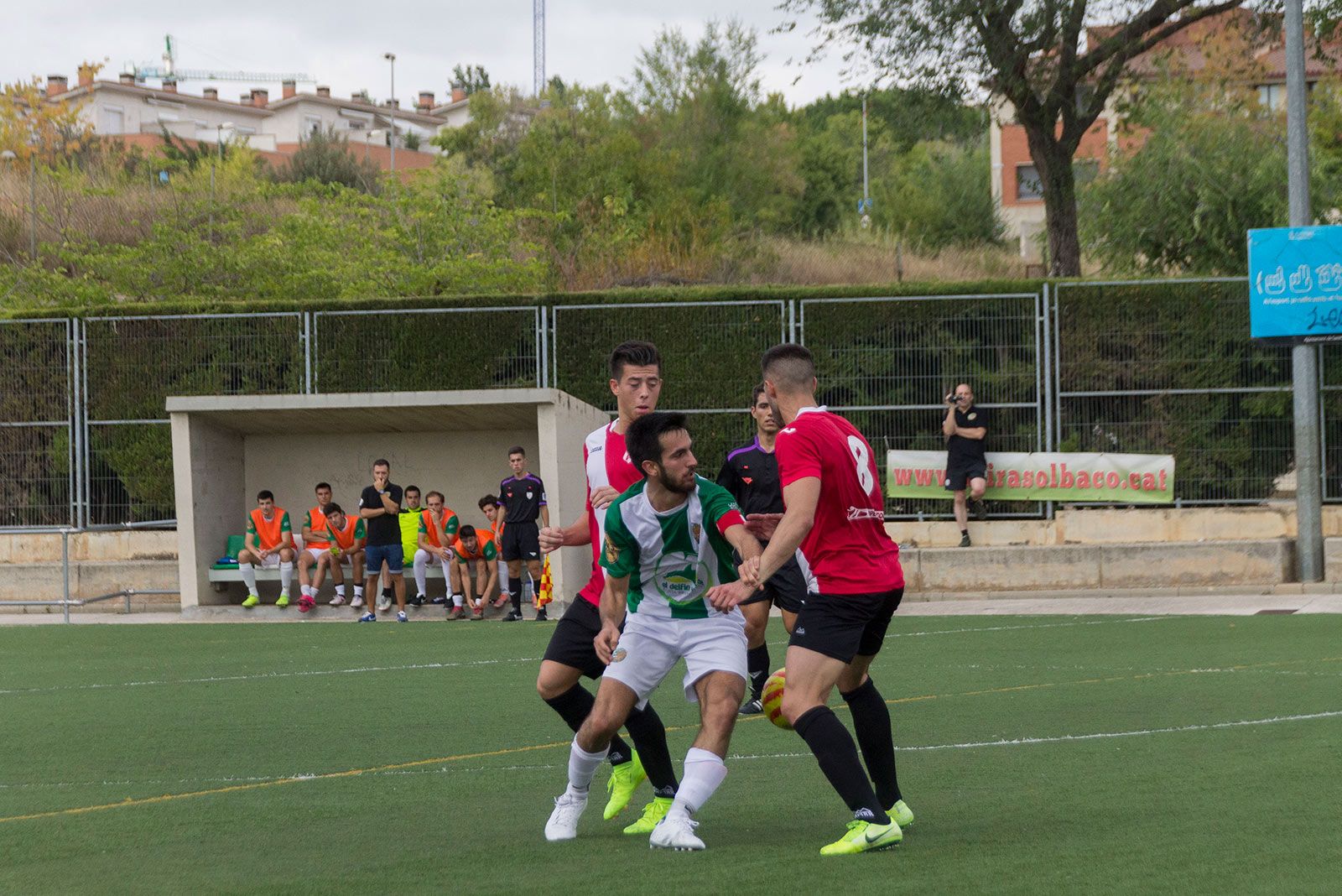 Partit de lliga Valldoreix FC-CD Almeda. FOTO: Paula Galván