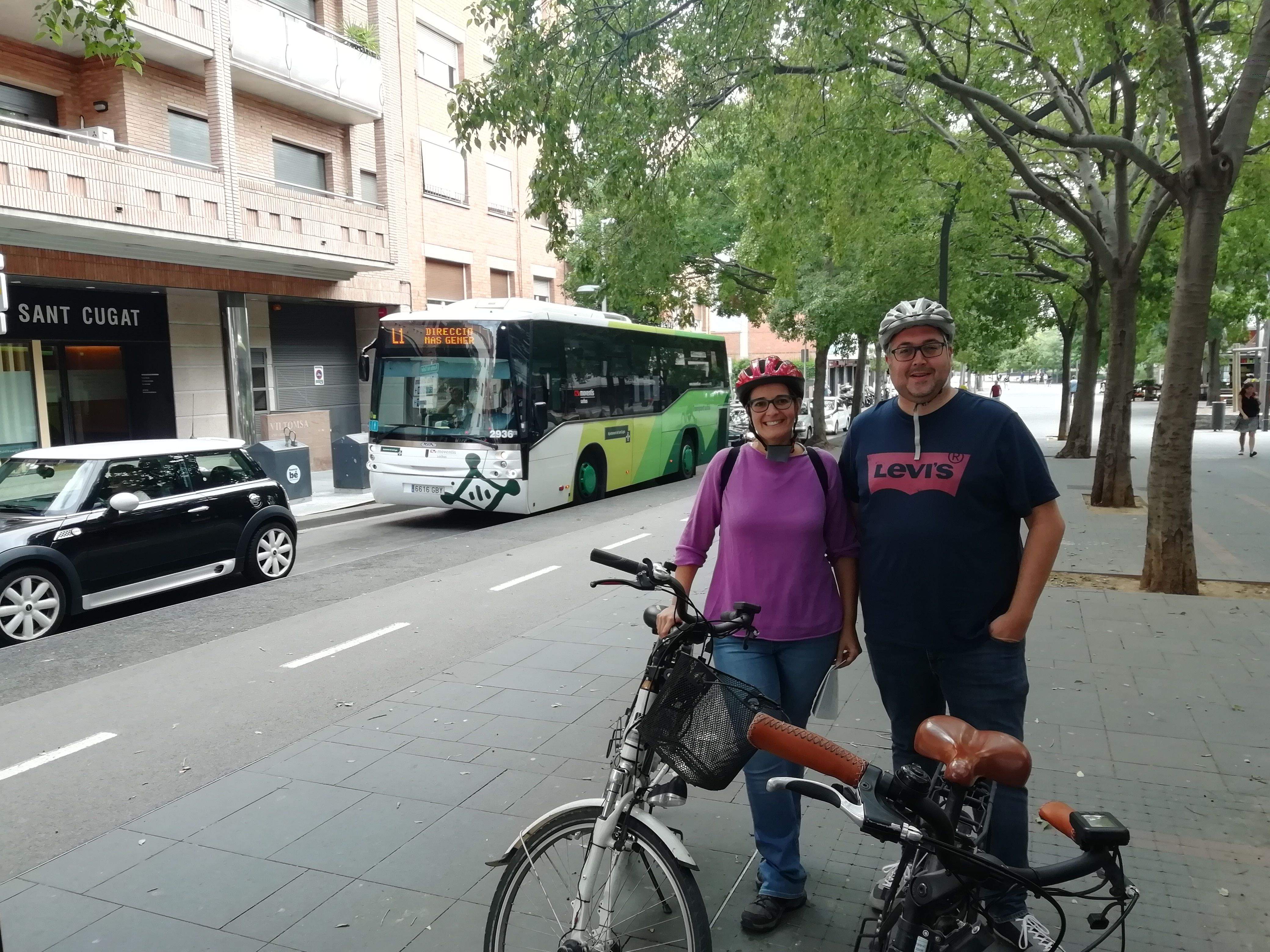 Els regidors de Sant Cugat Gemma Aristoy i José Gallardo FOTO: TOT Sant Cugat