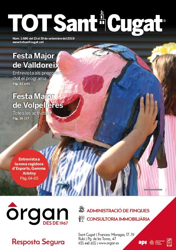 Portada del TOT Sant Cugat del 13 de setembre de 2019.