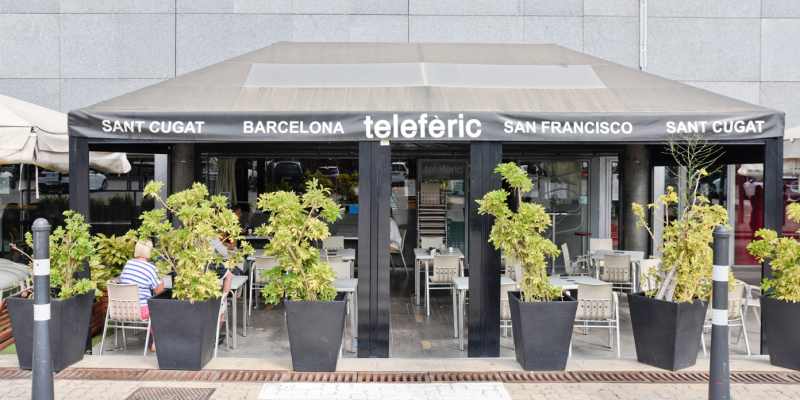 La Terrassa del restaurant Telefèric FOTO: Cedida