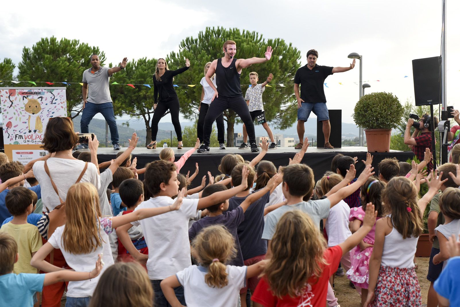 Activitats per nens i nenes de Festa Major de Volpelleres. Foto: Bernat Millet.