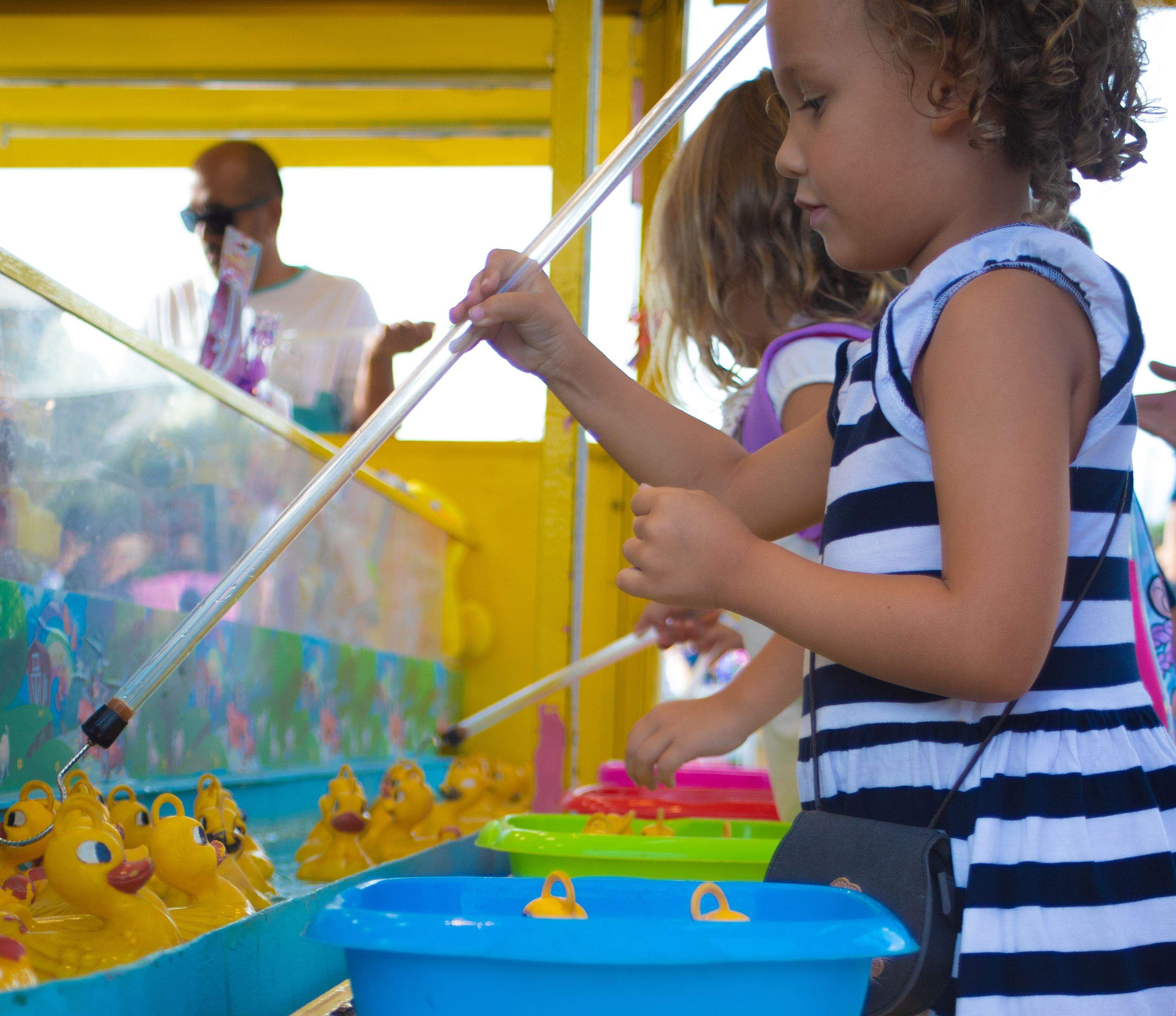 Fira d'atraccions de Festa Major de Volpelleres. Foto: Adrián Gómez.