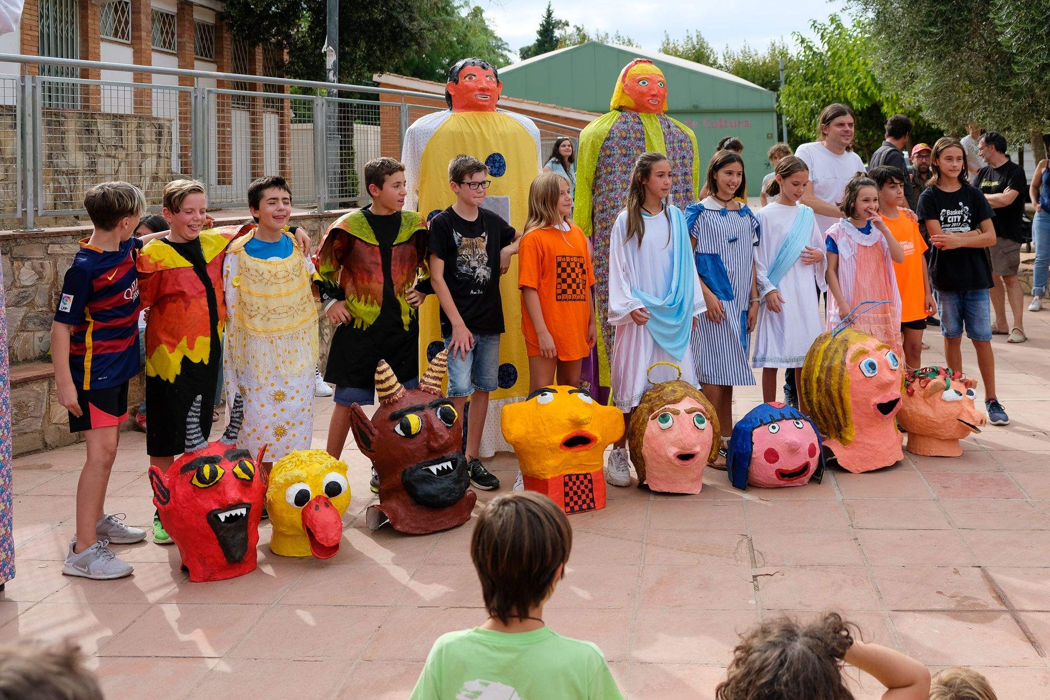 Rua de Gegants, Gegantons i Caps Grossos de Sant Cugat i Valldoreix. Foto: Ale Gómez