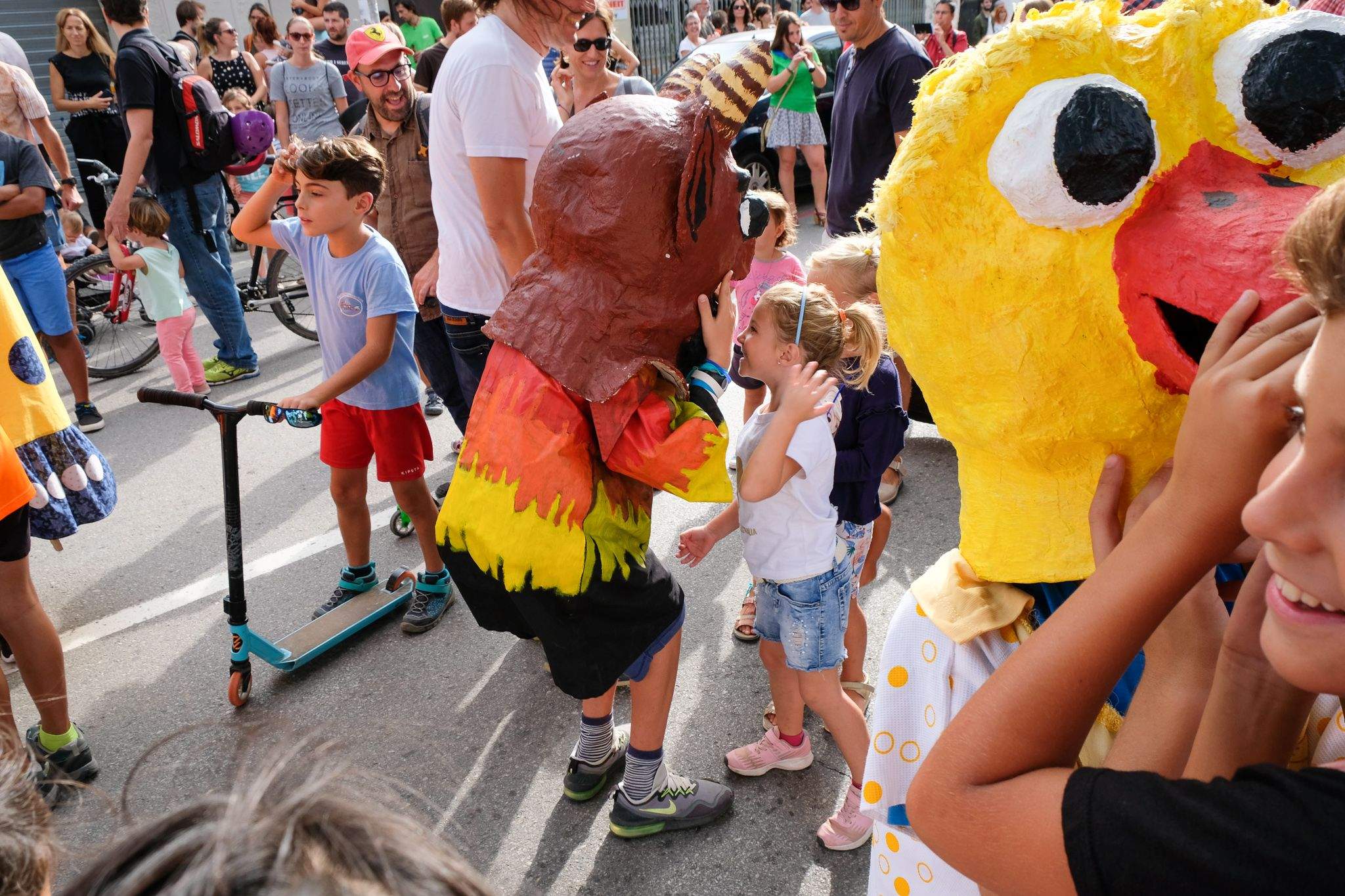Rua de Gegants, Gegantons i Caps Grossos de Sant Cugat i Valldoreix. Foto: Ale Gómez