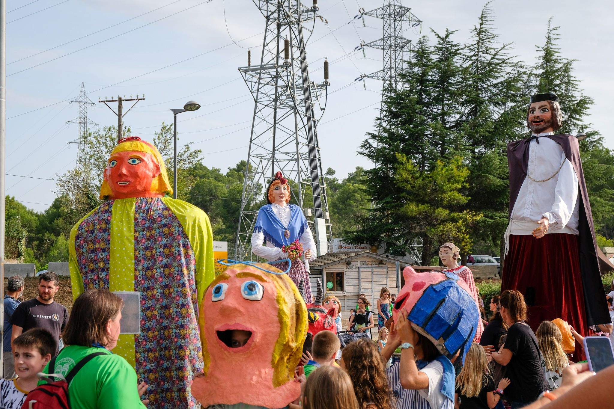 Rua de Gegants, Gegantons i Caps Grossos de Sant Cugat i Valldoreix. Foto: Ale Gómez