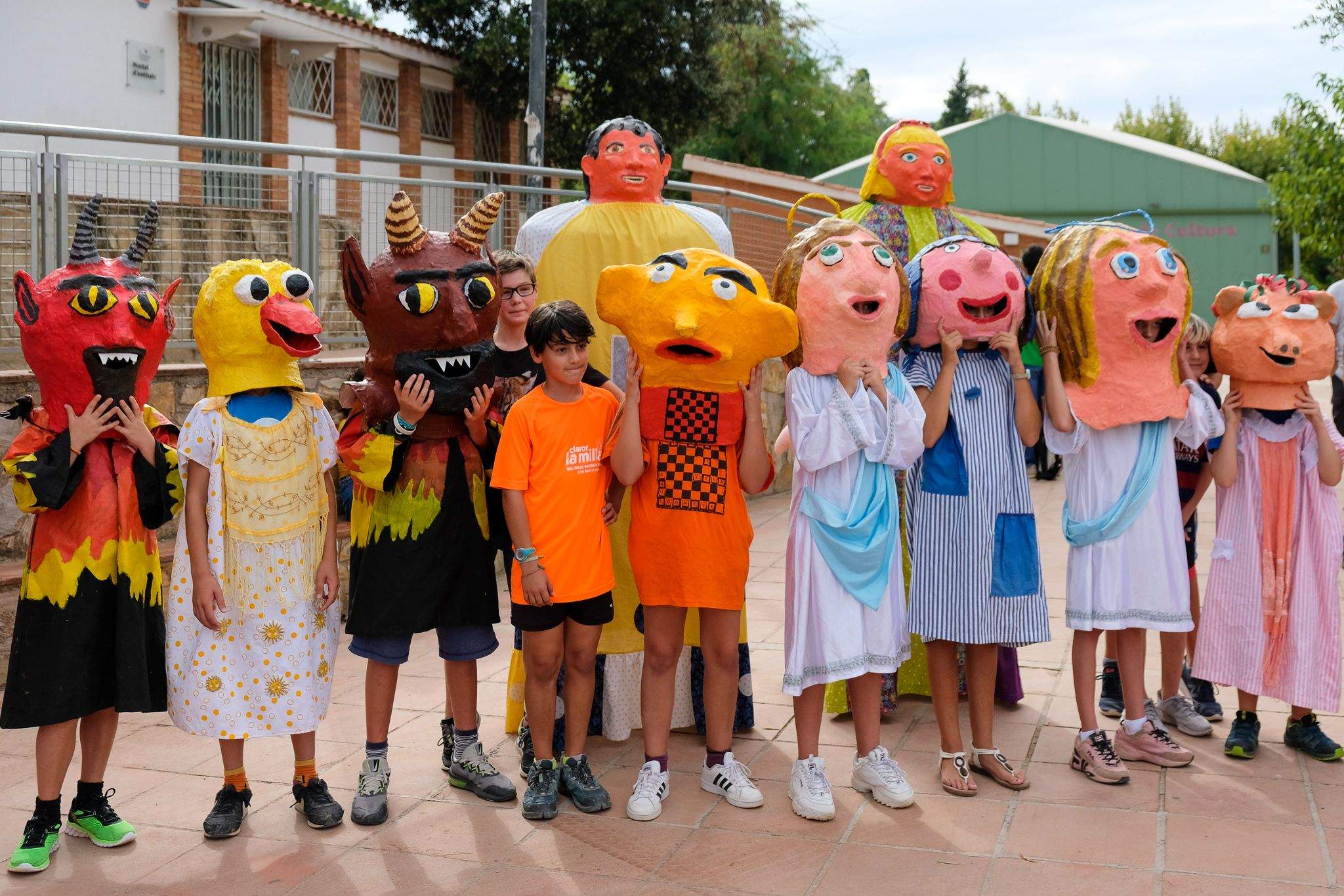 Rua de Gegants, Gegantons i Caps Grossos de Sant Cugat i Valldoreix. Foto: Ale Gómez