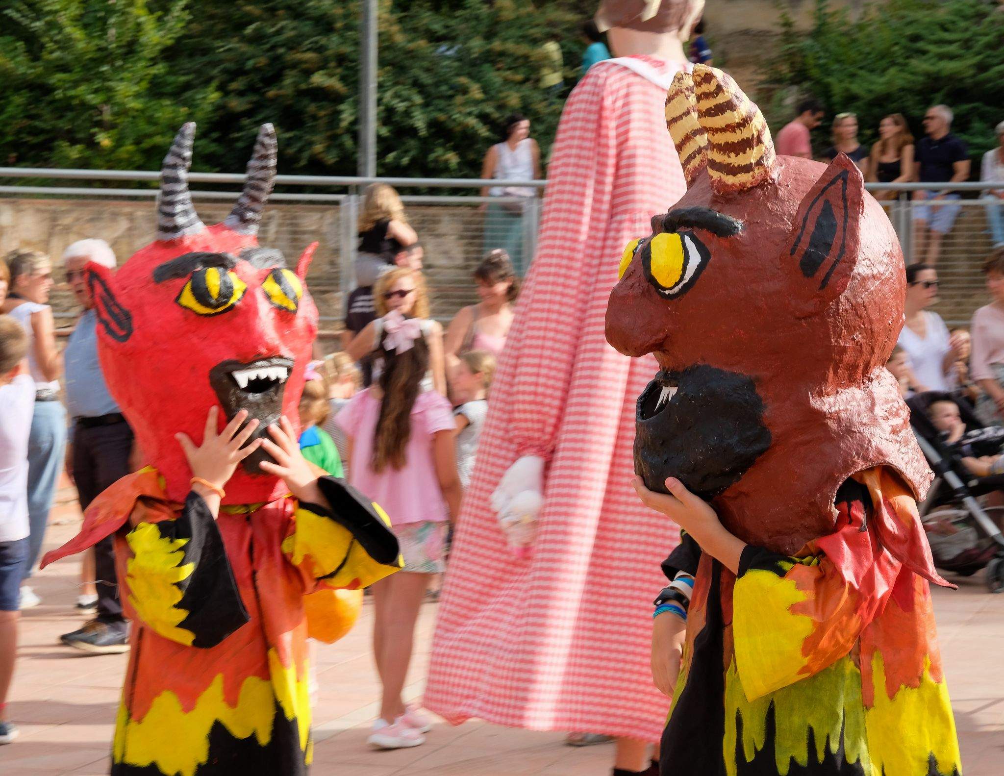 Rua de Gegants, Gegantons i Caps Grossos de Sant Cugat i Valldoreix. Foto: Ale Gómez