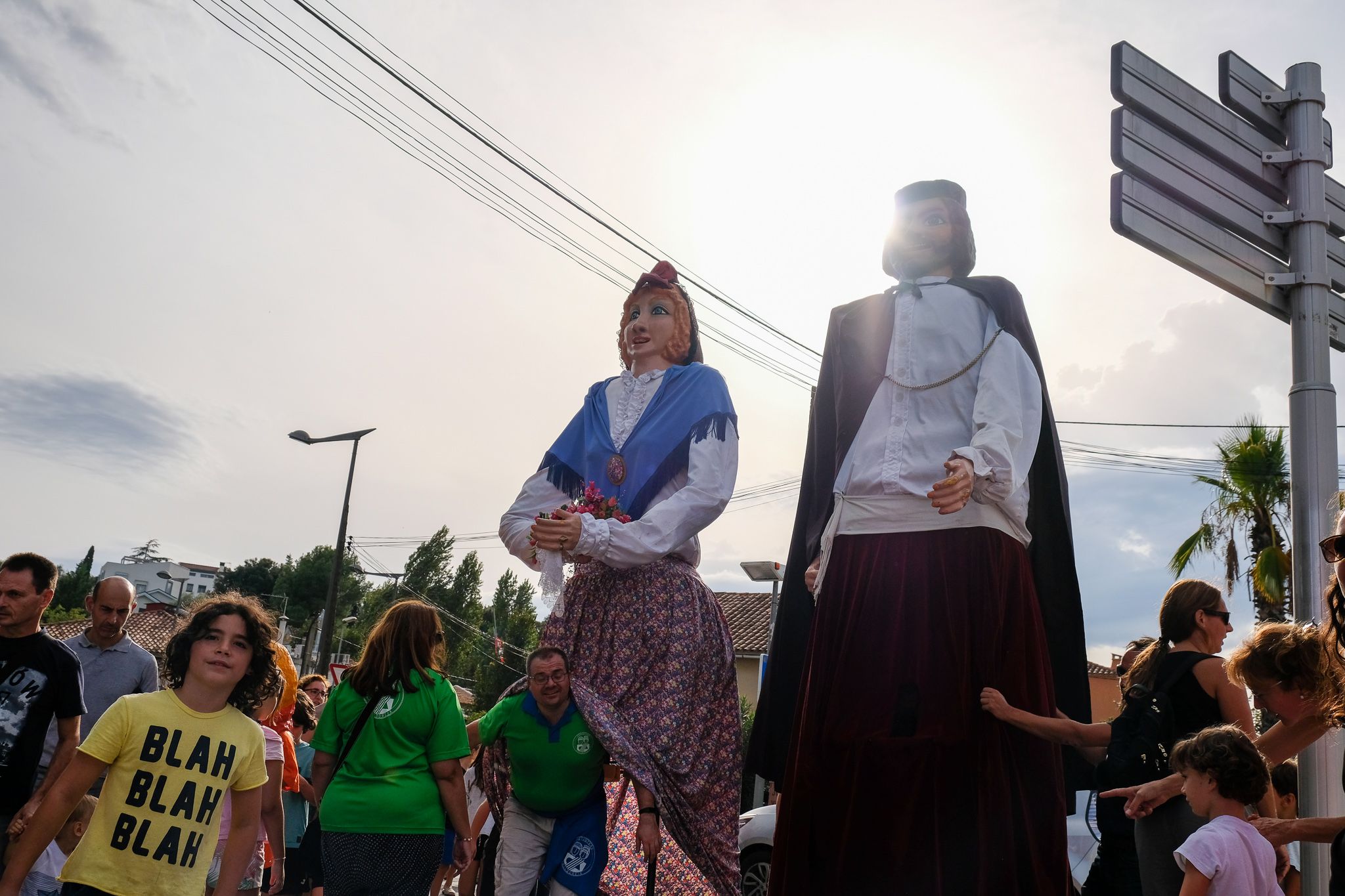 Rua de Gegants, Gegantons i Caps Grossos de Sant Cugat i Valldoreix. Foto: Ale Gómez