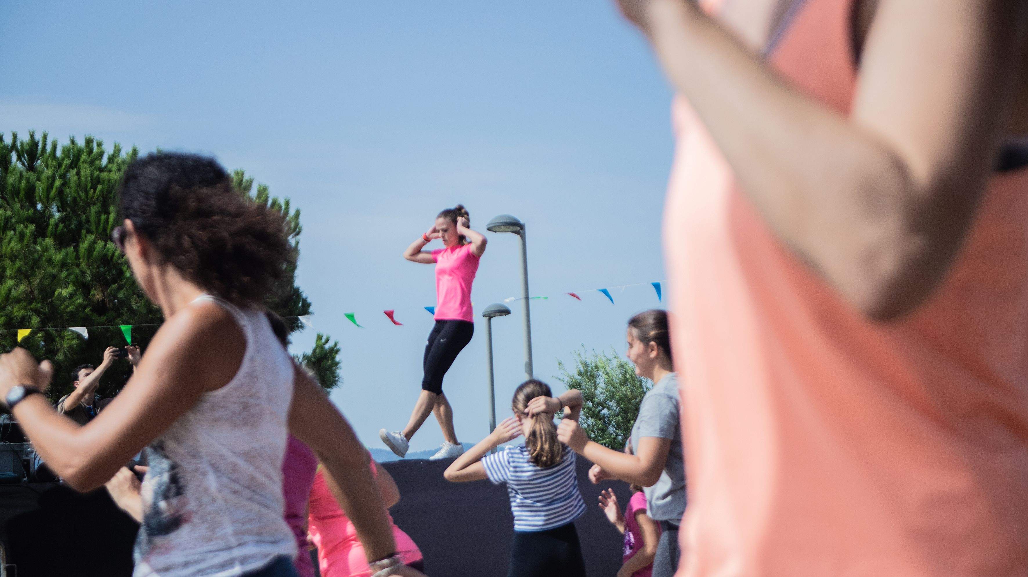 Festa Major de Volpelleres. Zumba. Foto: Adrián Gómez