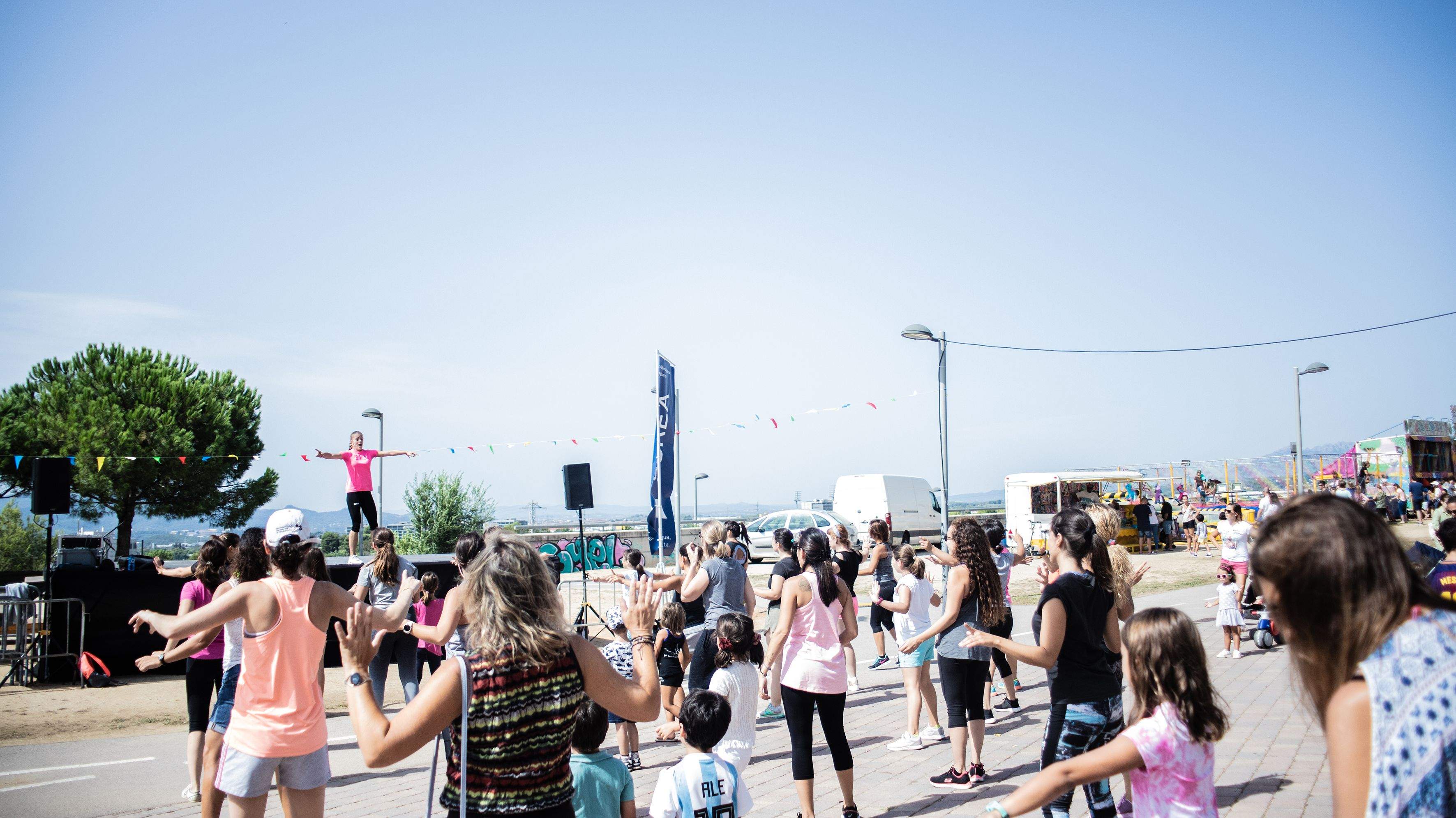 Festa Major de Volpelleres. Zumba. Foto: Adrián Gómez