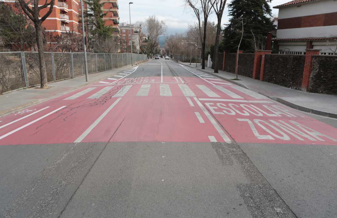 La carretera havia d'arribar en aquesta alçada de Rius i Taulet FOTO: Artur Ribera