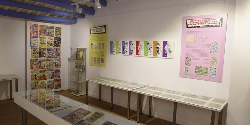 L'exposició es pot visitar al Museu del Còmic fins al gener. FOTO: Bernat Millet