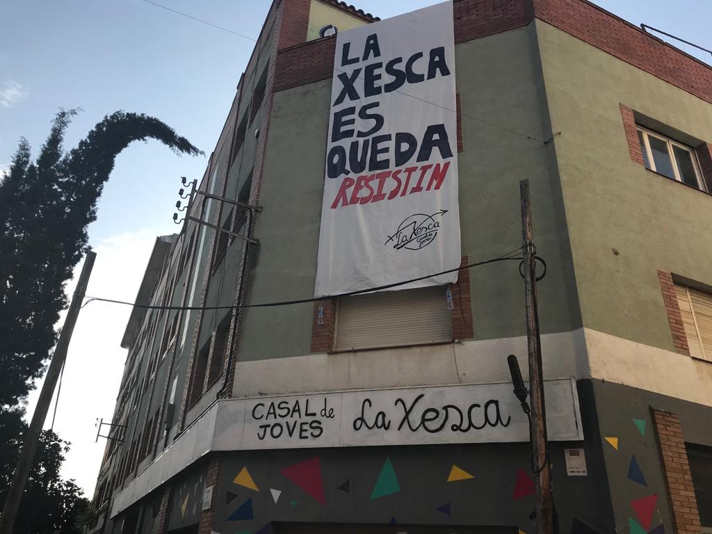 Casal de Joves de La Xesca a l'avinguda de Cerdanyola. FOTO: Ferran Mitjà