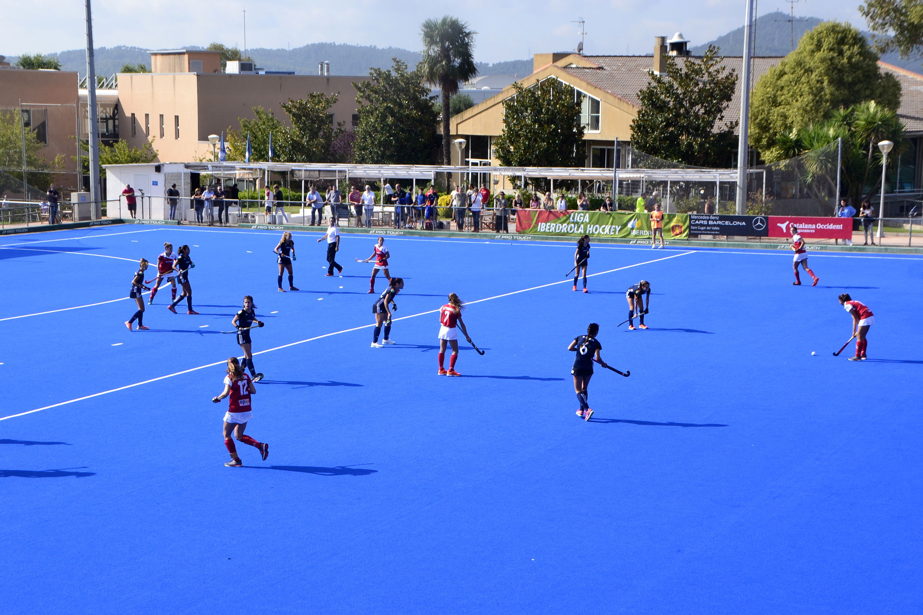 Campionat de Catalunya de hoquei herba femení Junior FC - CD Terrassa. FOTO: Marcel Marsal