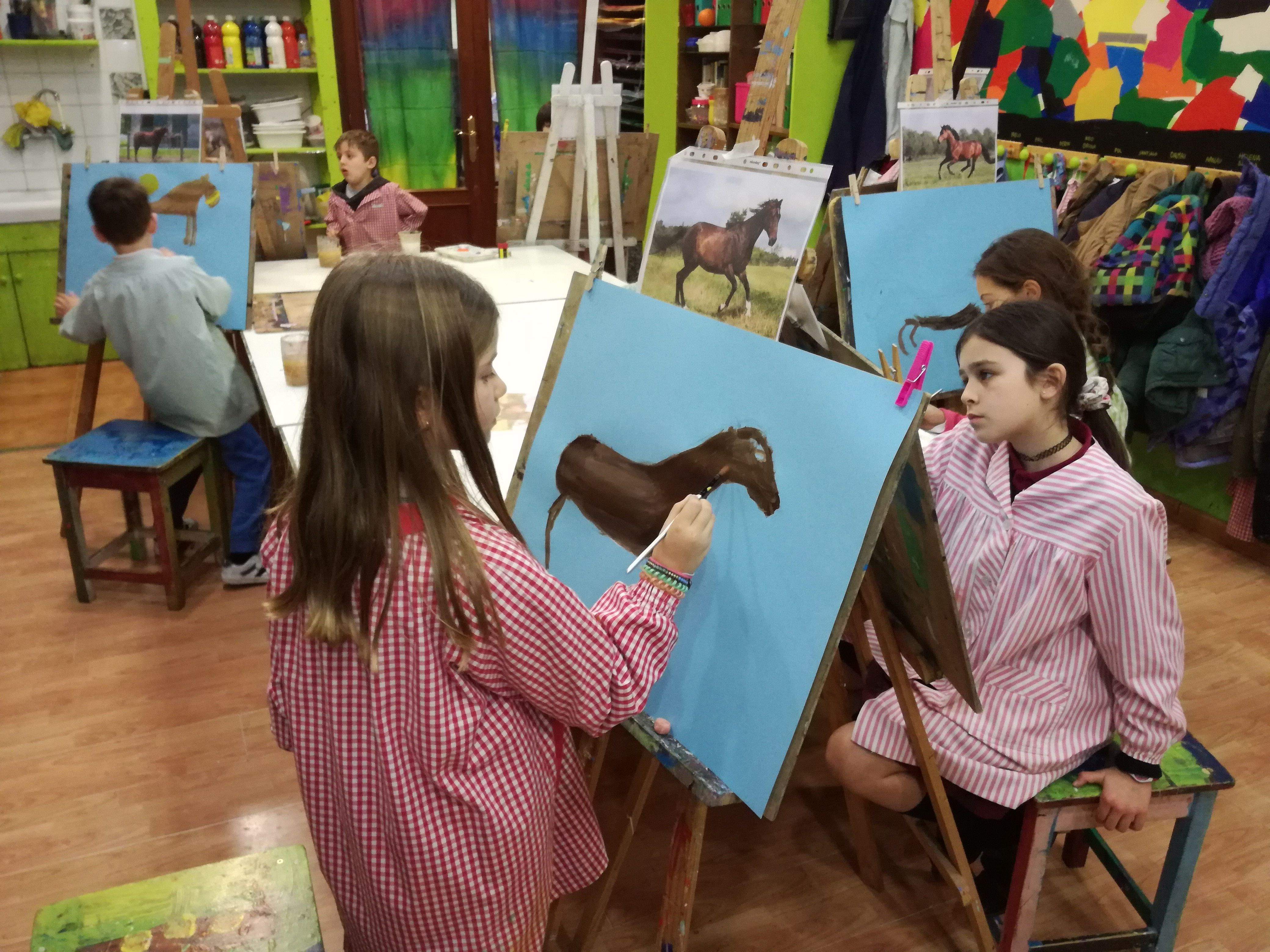 Les activitats artístiques són ideals per als nens més creatius FOTO: Cedida