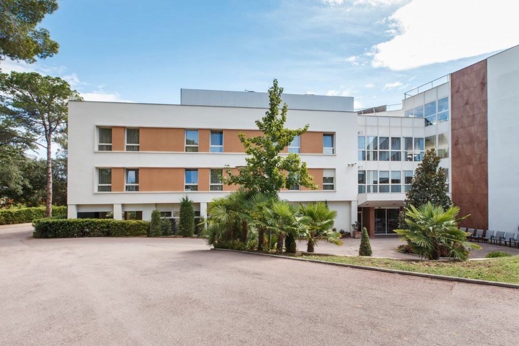 Entrada de la residencia. Autor: Cedida