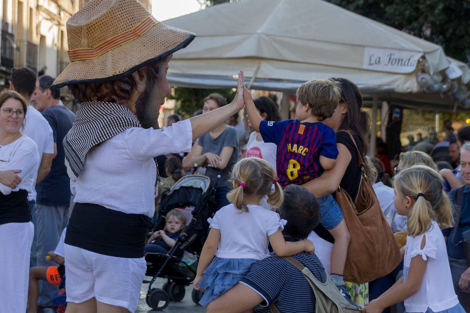 Celebració dels 10 anys de Caparrots. FOTO: Paula Galván