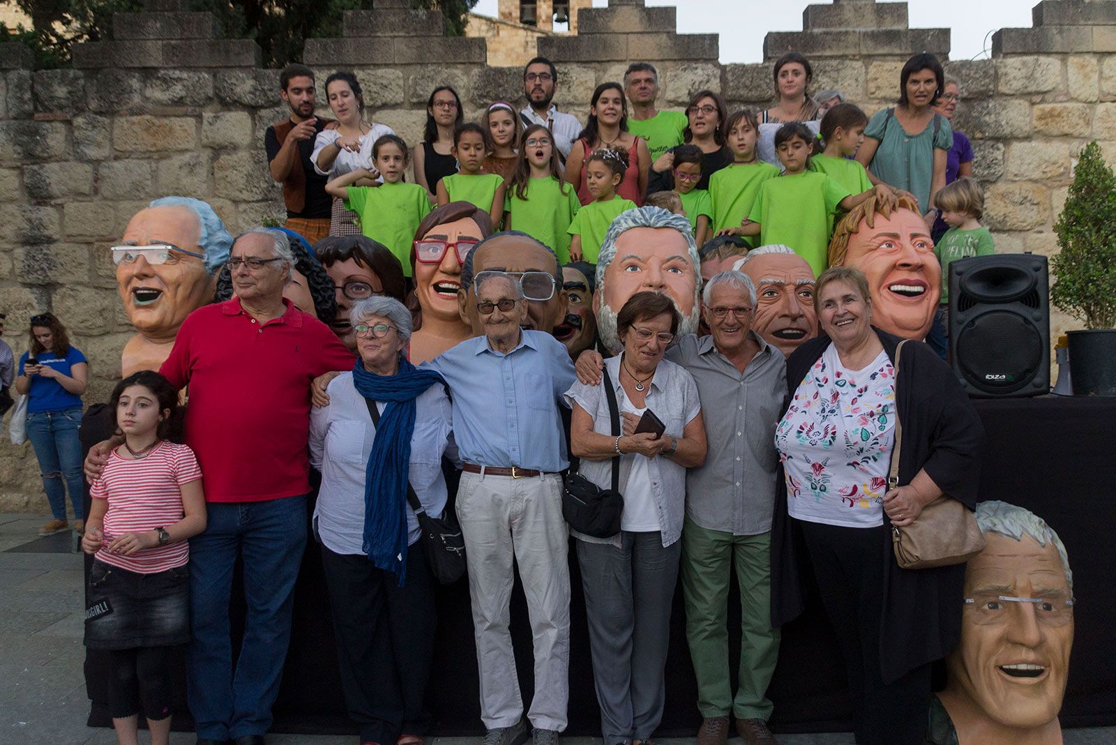 Celebració dels 10 anys de Caparrots. FOTO: Paula Galván