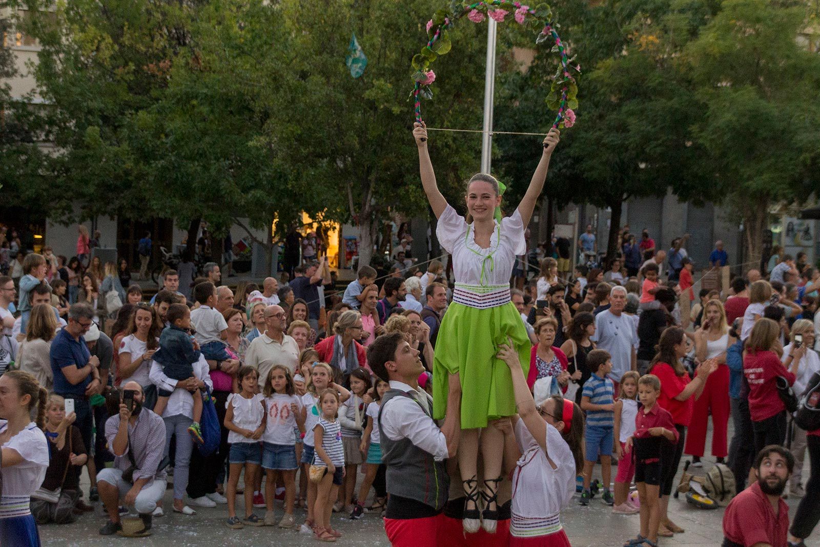 Celebració dels 10 anys de Caparrots. FOTO: Paula Galván