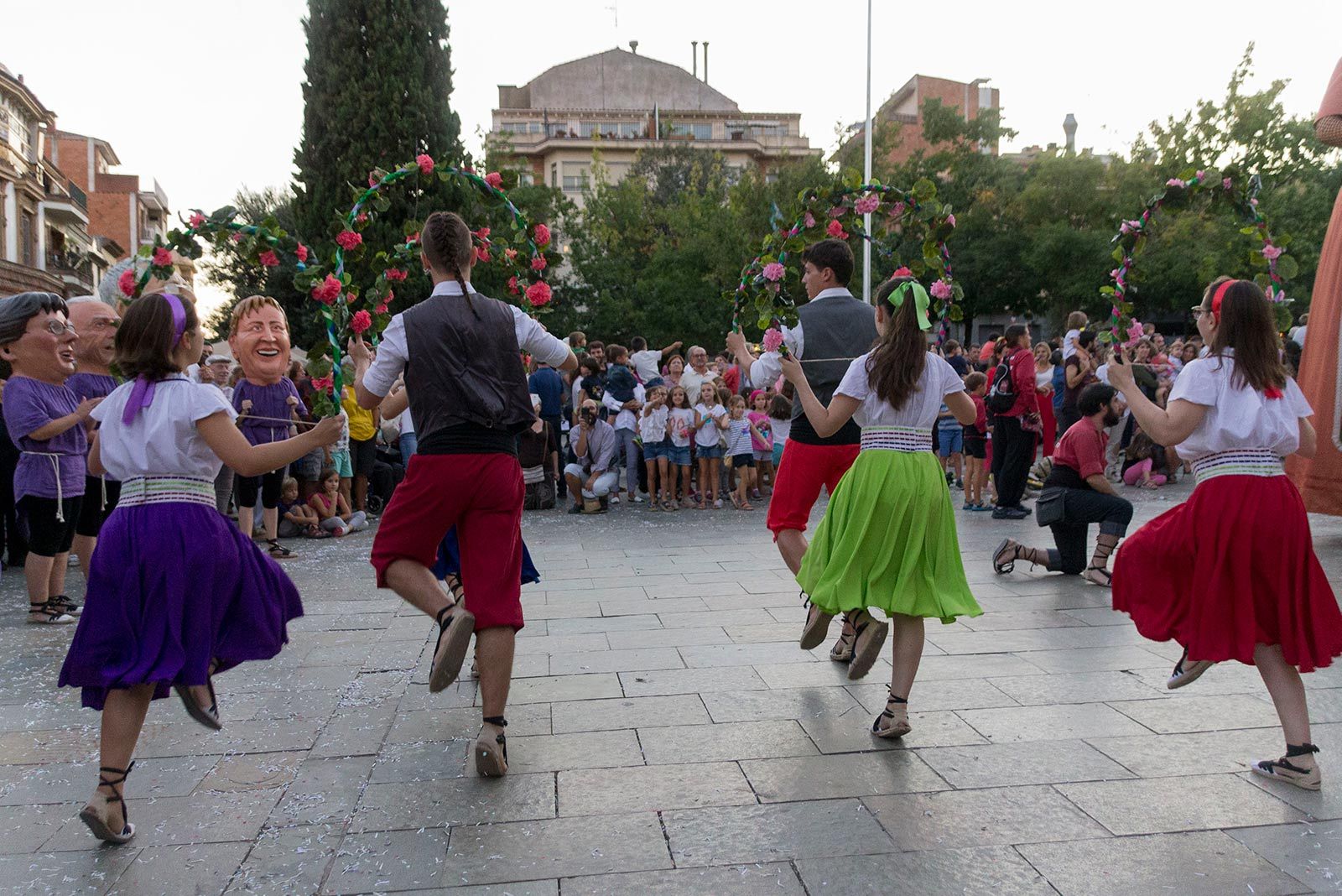 Celebració dels 10 anys de Caparrots. FOTO: Paula Galván