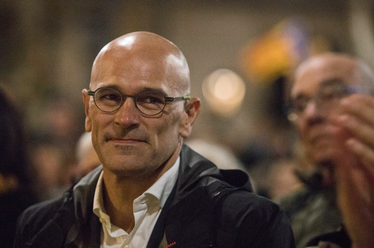 El santcugatenc Raül Romeva va ser el conseller d'Afers Exteriors del govern Puigdemont FOTO: Lali Puig