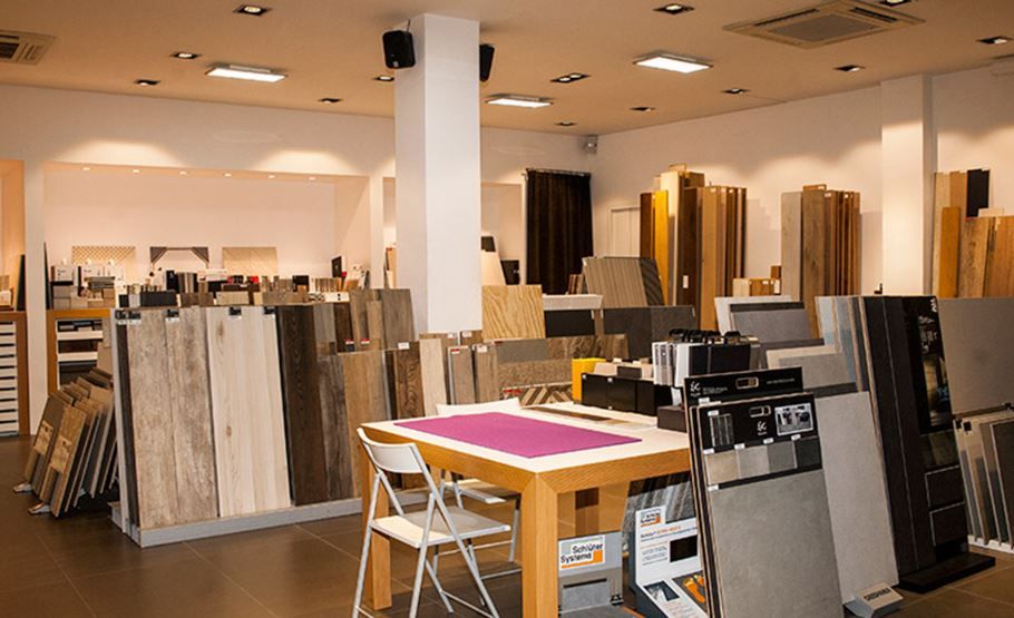 Exposició paviments a Catalonia Ceràmic FOTO: Cedida