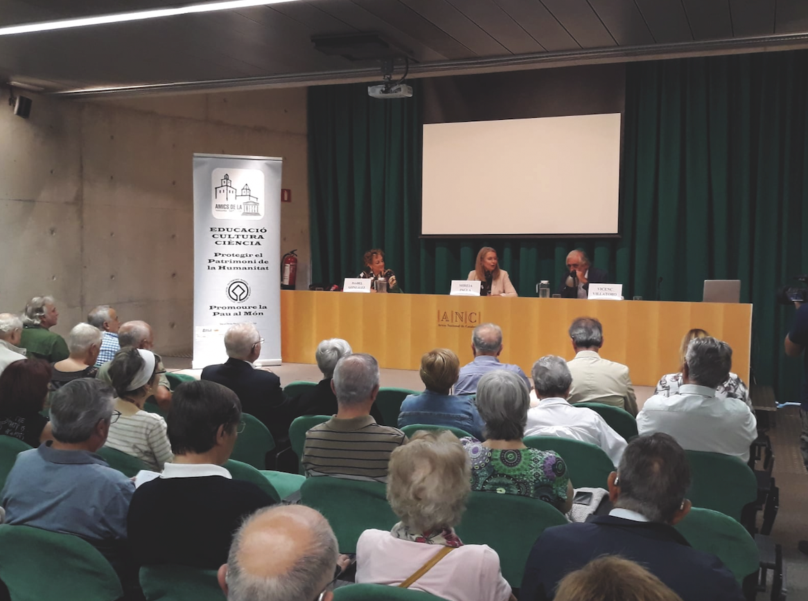 Conferència 'L'adèu a Espanya des de Joan Maragall fins avui' a l'Arxiu Nacional. FOTO: Cedida