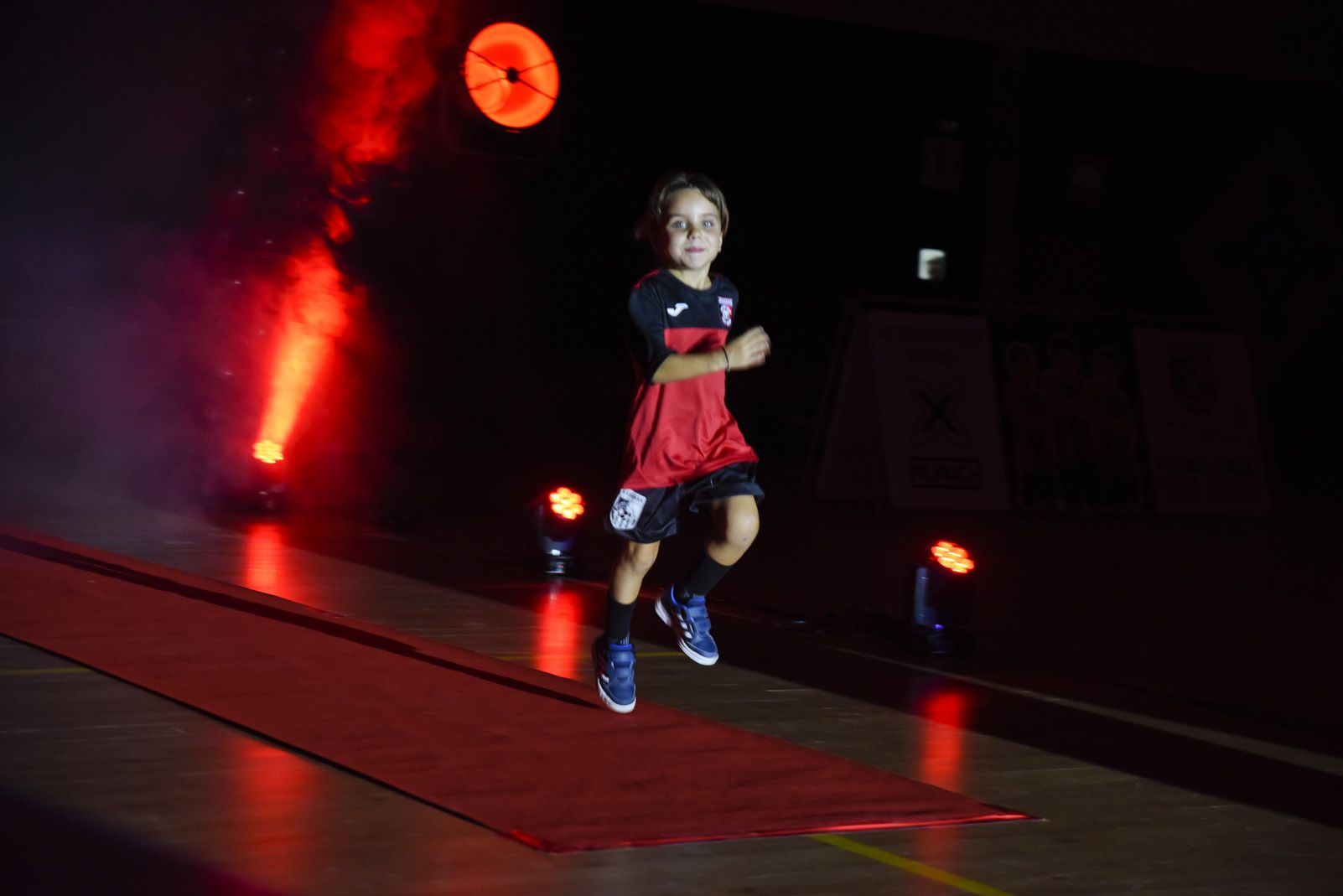 Presentació de ls equips de Futbol Sala Sant Cugat. Foto: Bernat Millet.