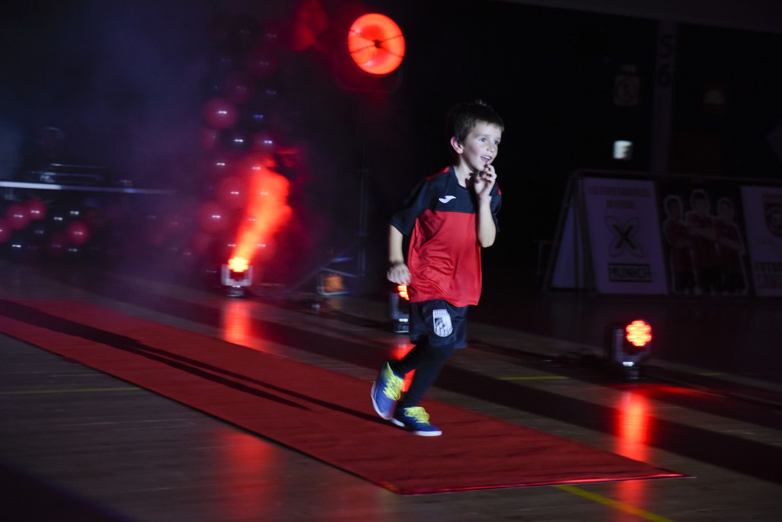 Presentació de ls equips de Futbol Sala Sant Cugat. Foto: Bernat Millet.