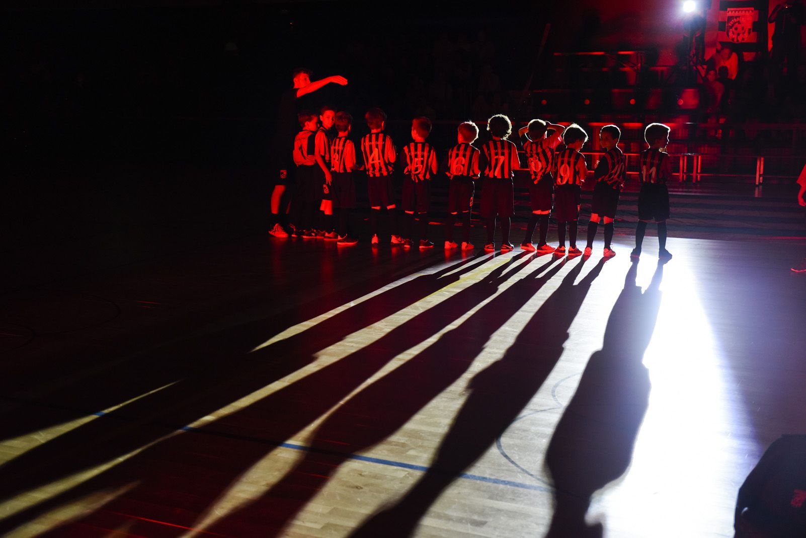 Presentació de ls equips de Futbol Sala Sant Cugat. Foto: Bernat Millet.