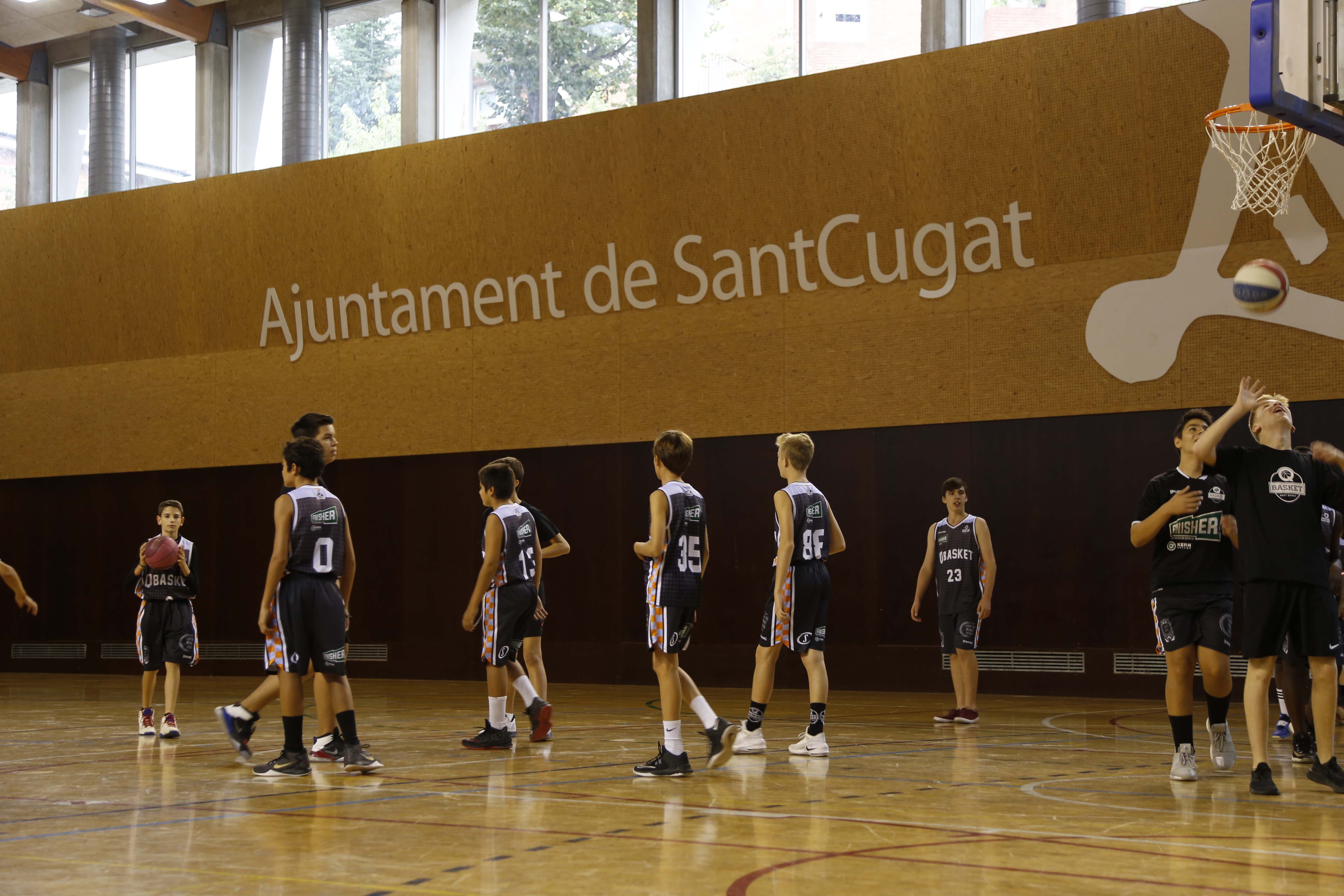 Presentació QBasket Sant Cugat. Foto: Anna Bassa